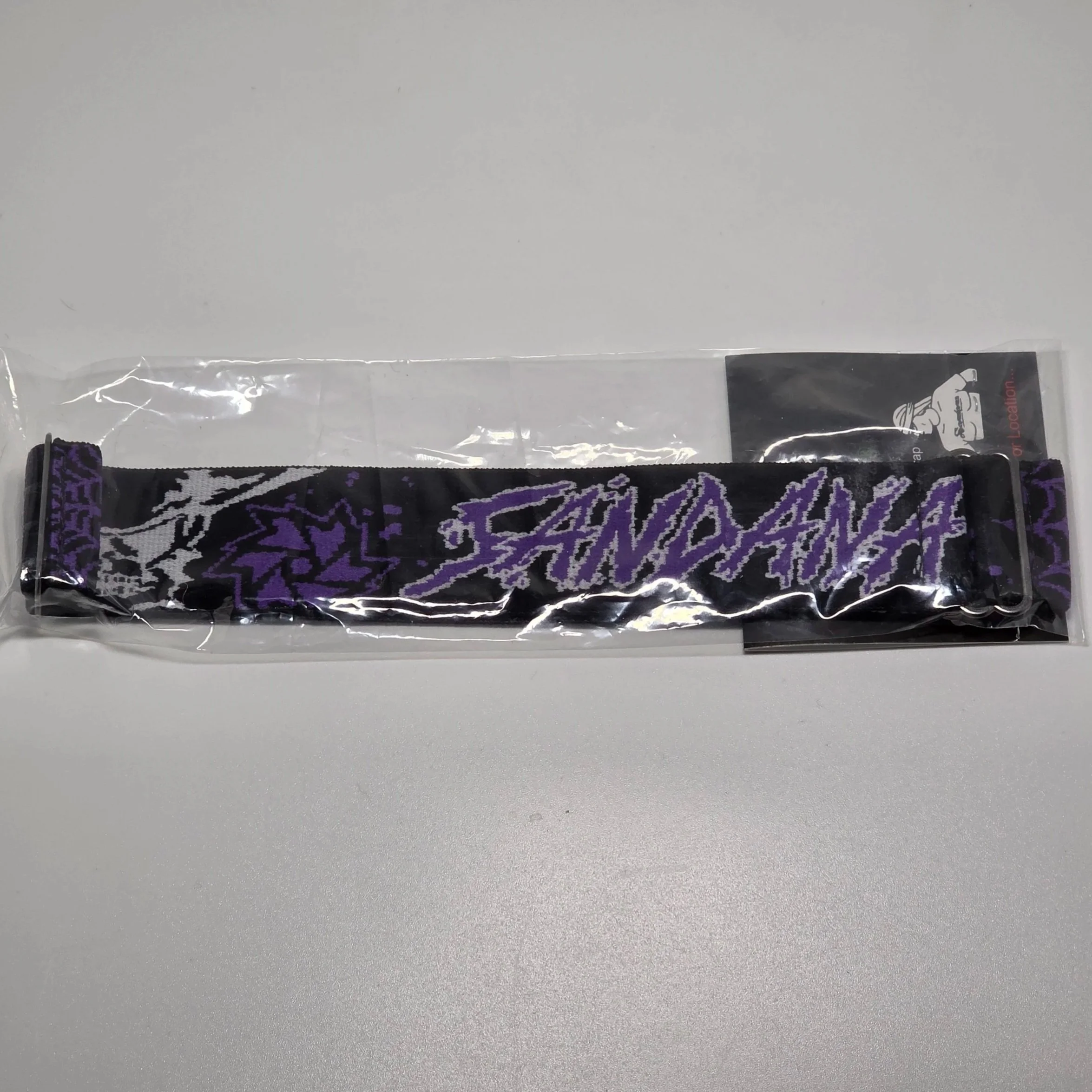 Sandana - FS Purple woven mask strap - Limited Edition