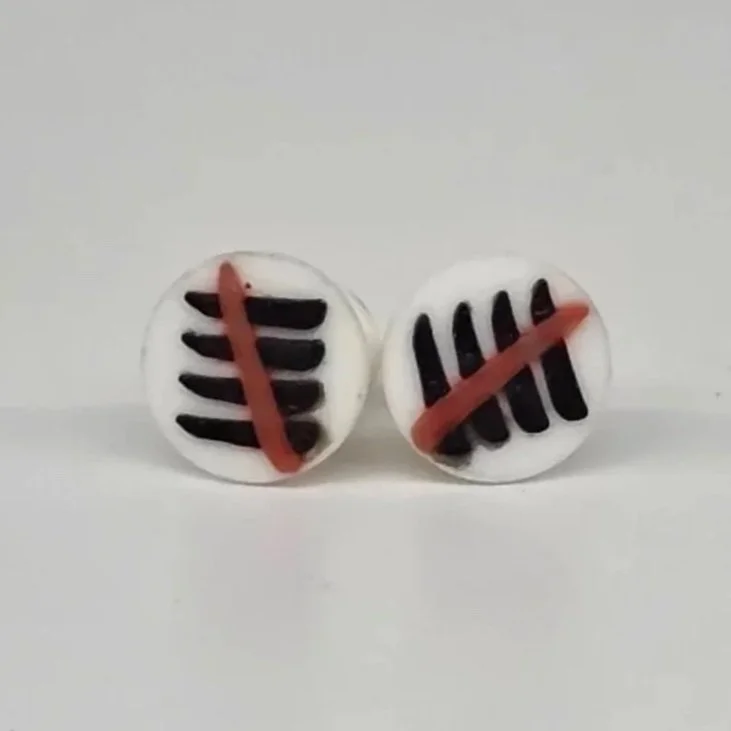 EOTS - Used Enemy of the state 3D printed plugs 5 kill white