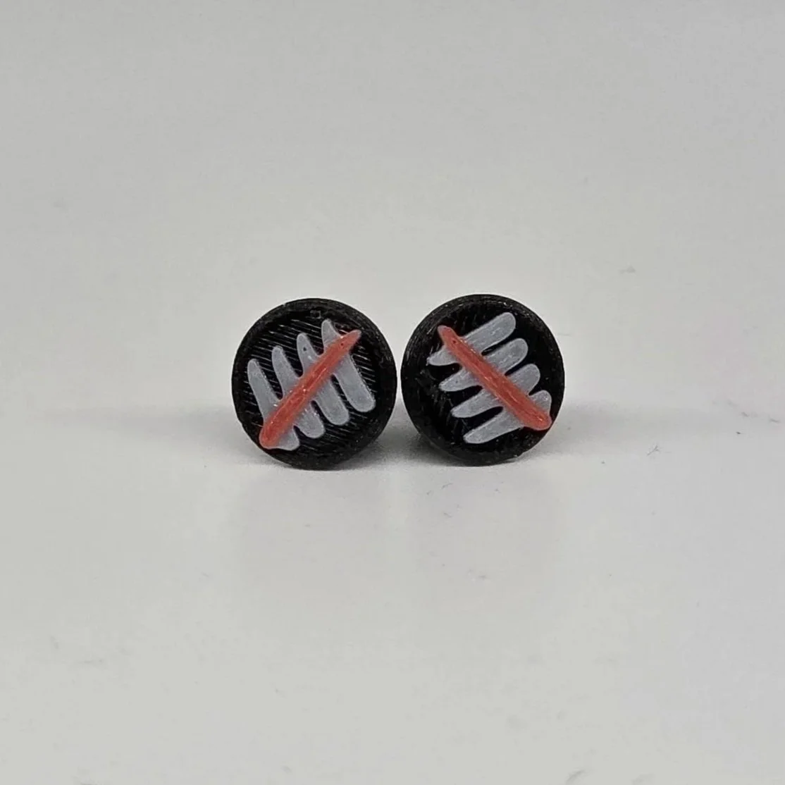 EOTS - Used Enemy of the state 3D printed plugs 5 kill Black