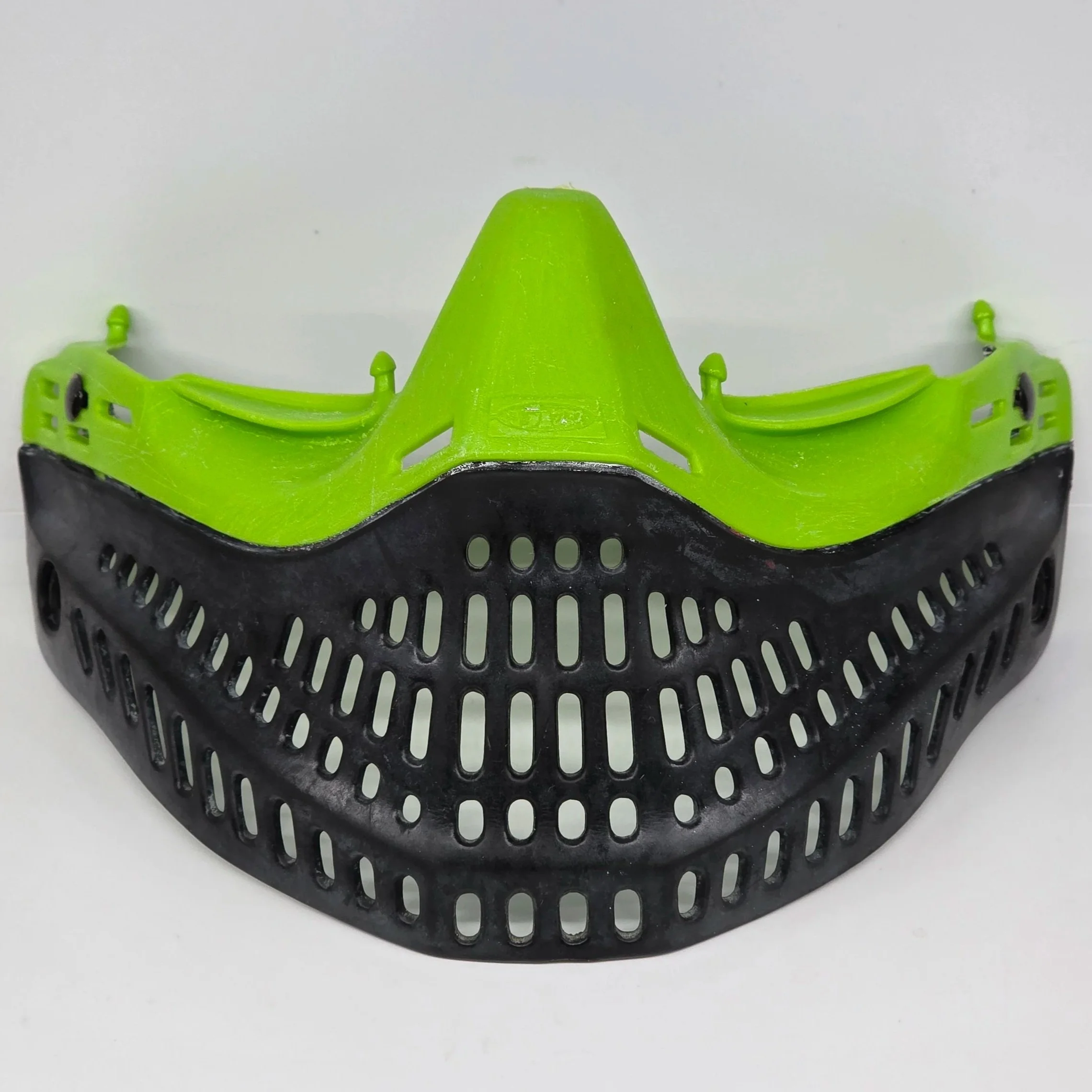 JT - Used OG era Green EPS Proflex bottoms no factory chinstrap