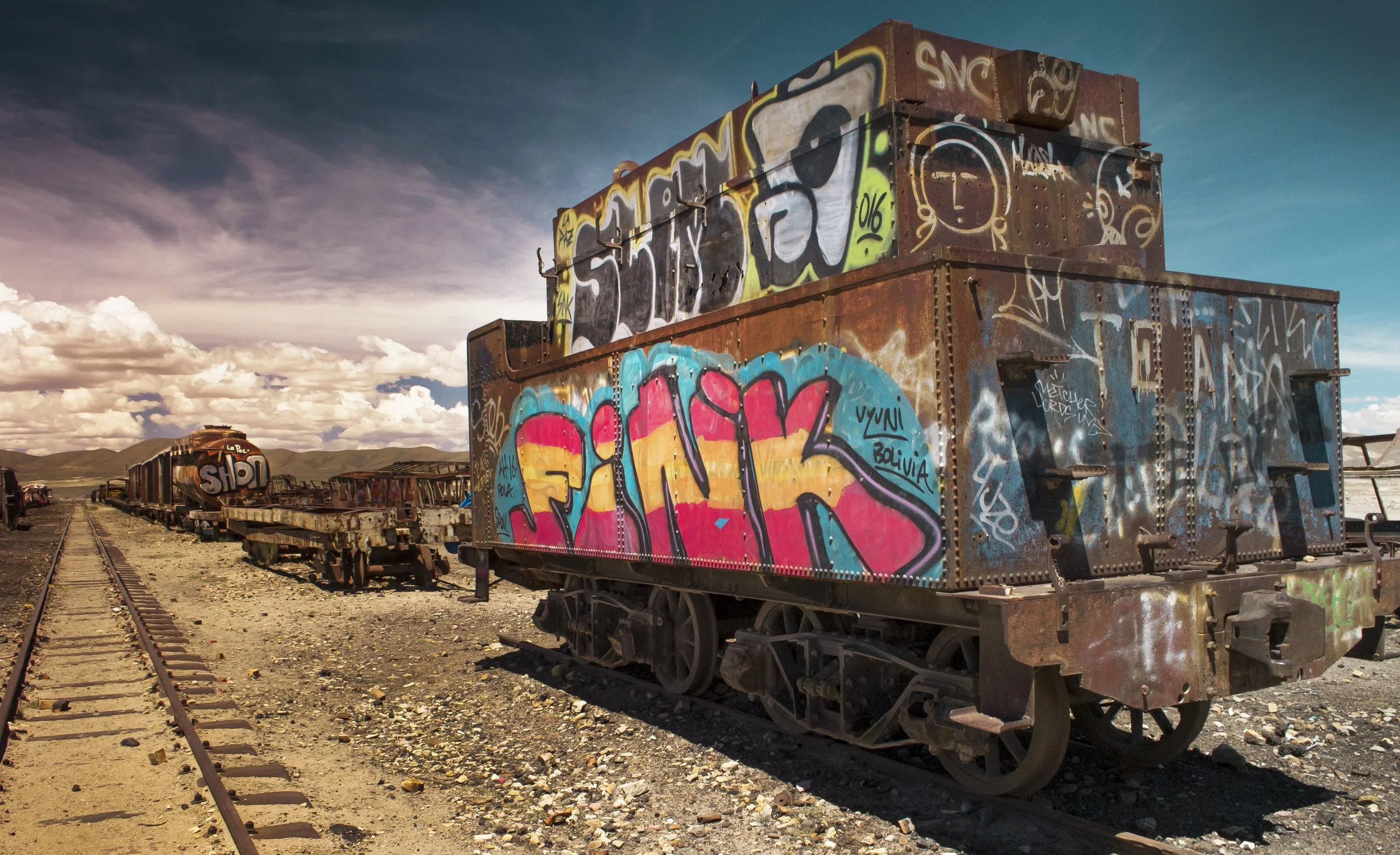 Salar de Uyuni, cementerio de trenes