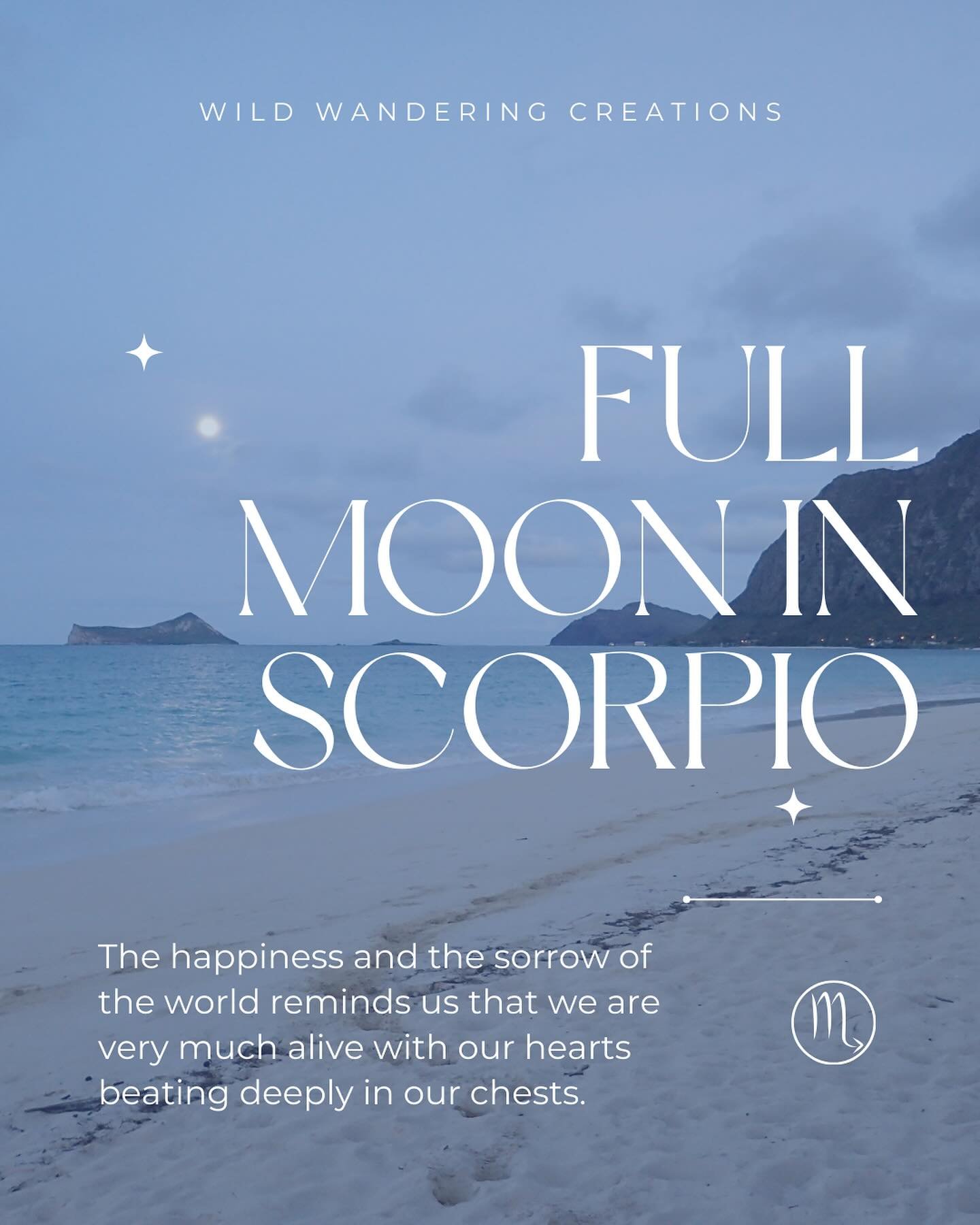 Happy Full Moon in Scorpio 🌝

The full moon arrives today at 7:49pm ET at 4&deg; in the sign of Scorpio. This is the first lunation post eclipse season. This full moon is ruled by the planet Mars, a planet that has been a heavy hitter this past mont