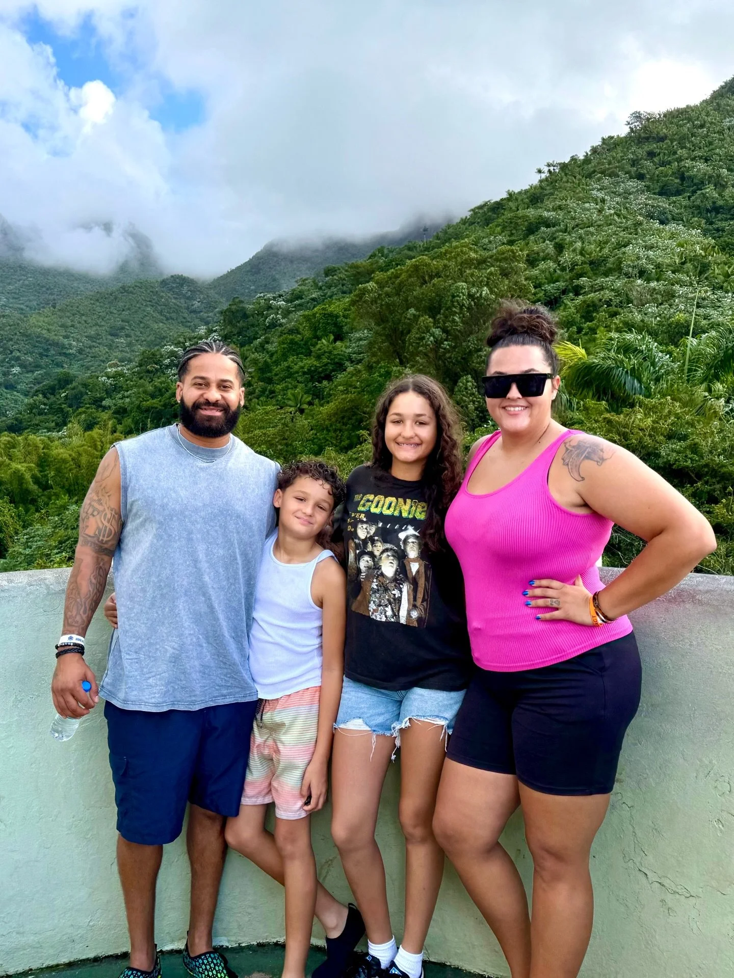 Thanksgiving was a little different this year. We spent our day climbing Yokahu Tower in the El Yunque National Rainforest, then we hiked through the forest to swim in the most serene river. After that, we rode down to Luquillo Beach and had lunch by
