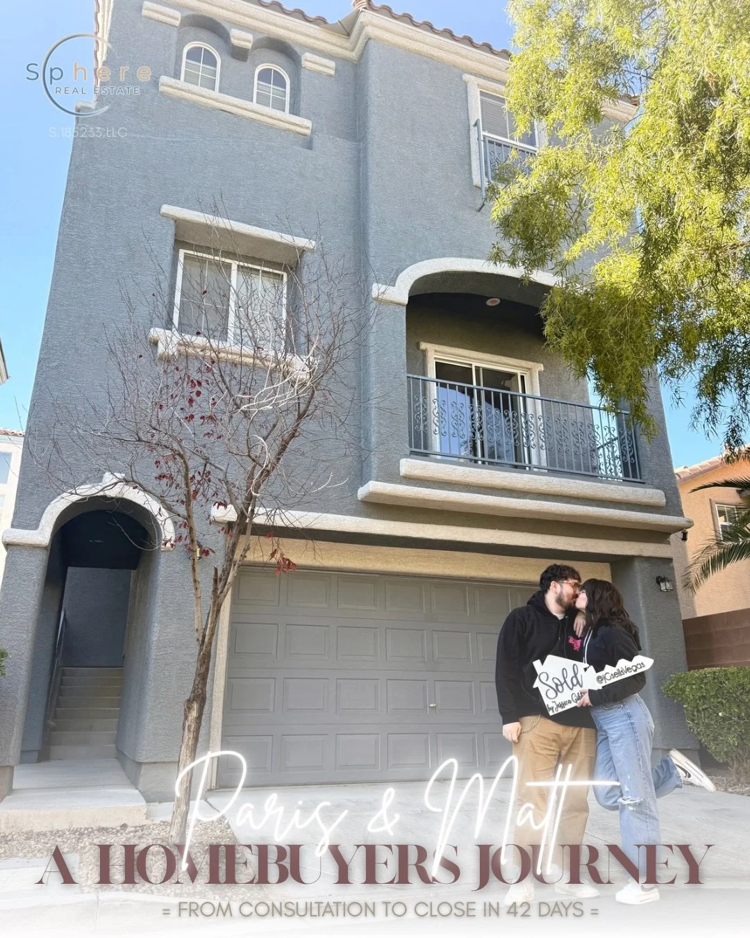 A special congratulations to the sweetest couple who closed on this beautiful home today!! 🥹🎉

Paris and Matt we referred to me from a past client back in July 2025. They were looking to purchase a home using their VA benefit by the end of January 