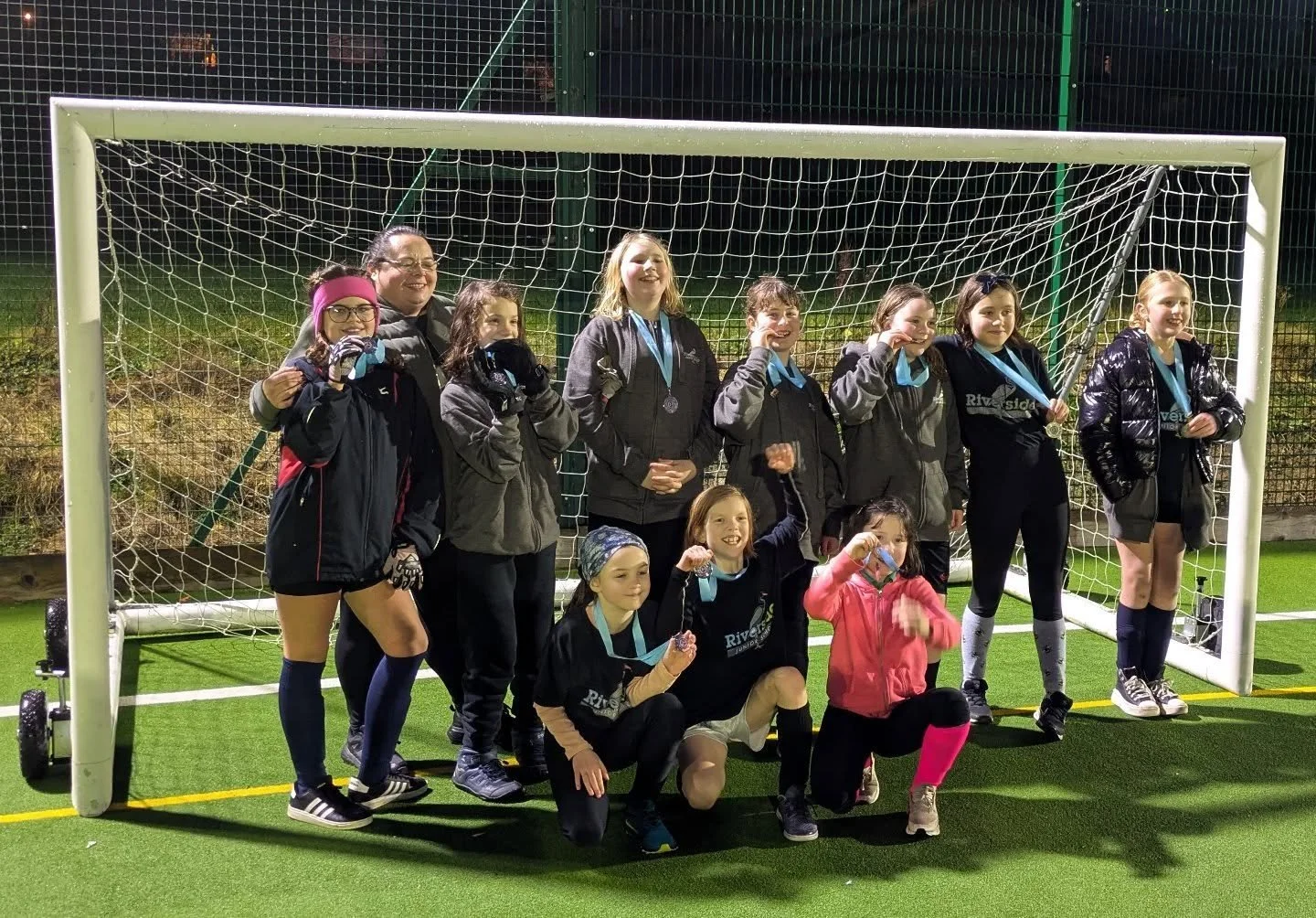 On Tuesday our Riverside Girls Football Team all put their best foot forward to play in the Calder Valley School girls football tournament, with great sportsmanship, teamwork and communication we couldn't be prouder to celebrate their Silver Medal Vi