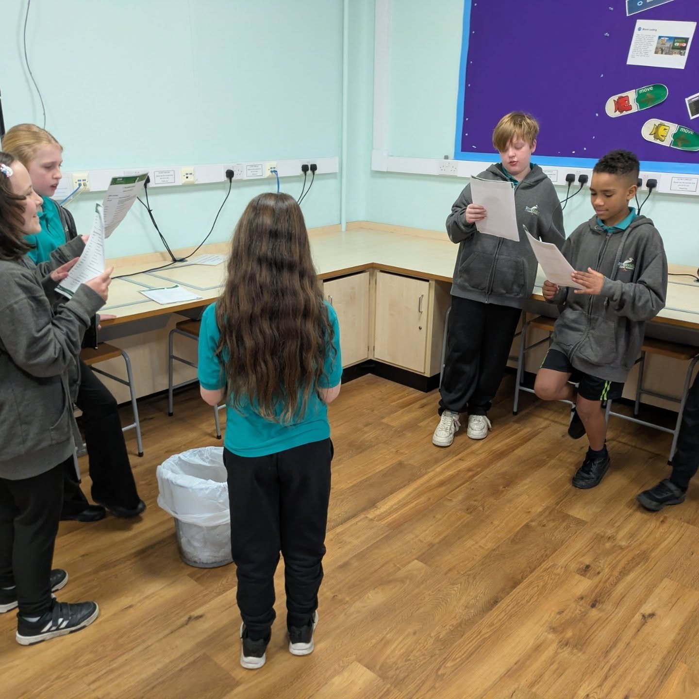 Today, Kestrels had fun taking their learning about Shakespeare to the next level, exploring some of his characters by acting out a scene from Macbeth.