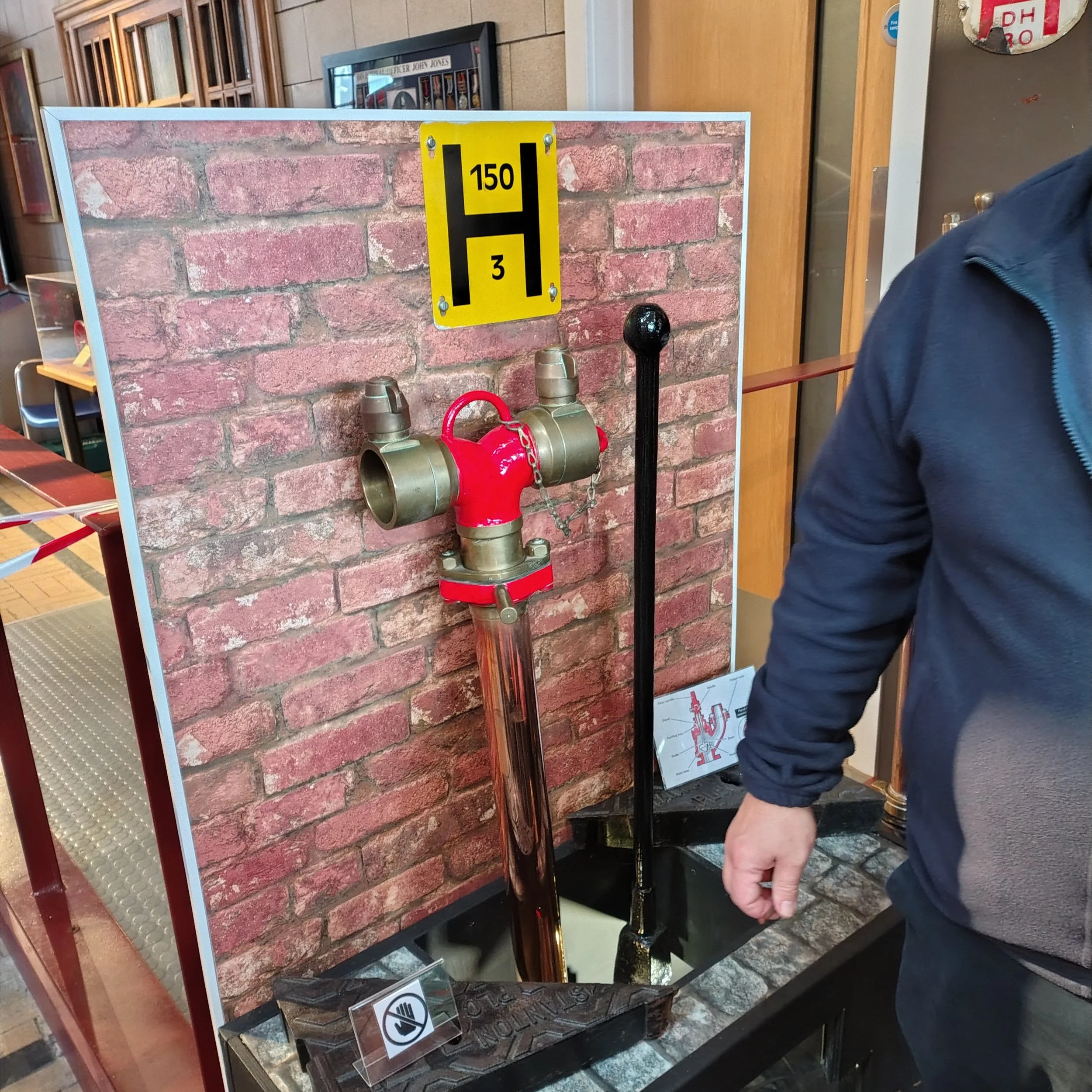 The children told James how people carried water in buckets from the Thames to try and extinguish the Great Fire.  James showed us how fire fighters use fire hydrants to access water on the streets where we live. The children are excited to look for 
