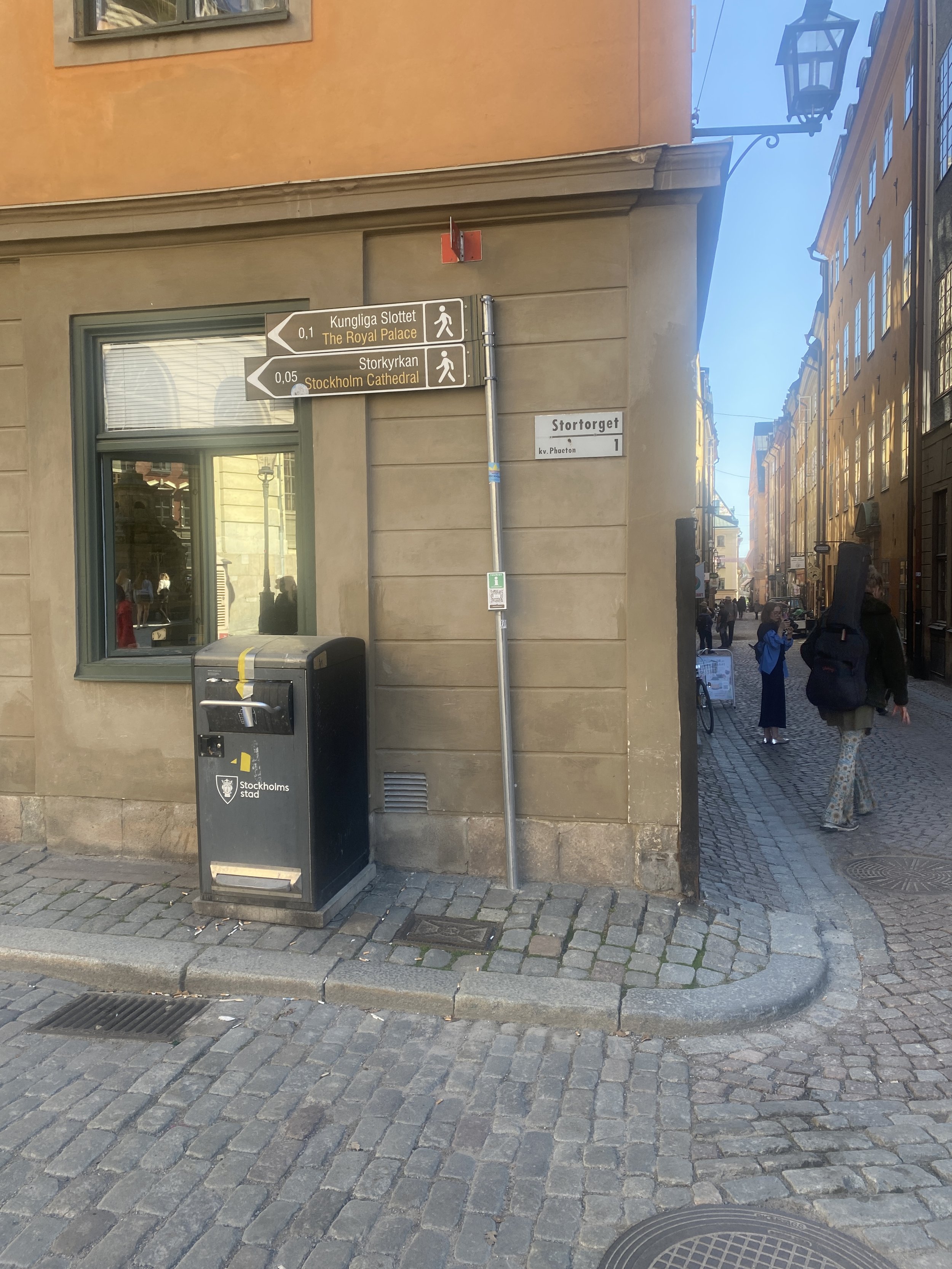 Stortorgets lokaliseringsmärken