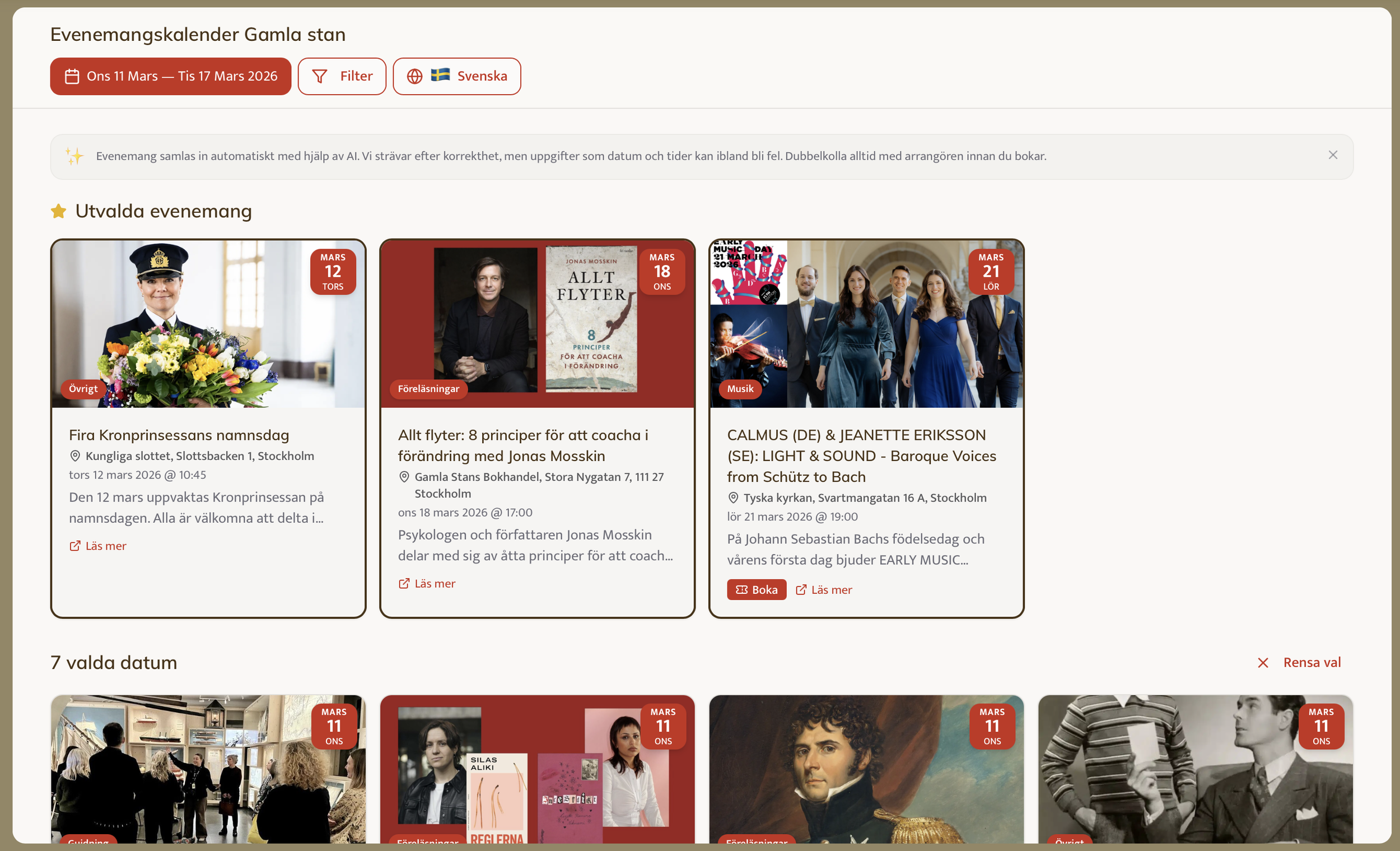 Morgonkaffe / medlemsträff