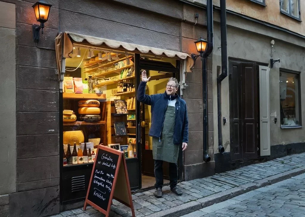 Mitt i: “Stockholms minsta ostbutik öppnar i Gamla stan”