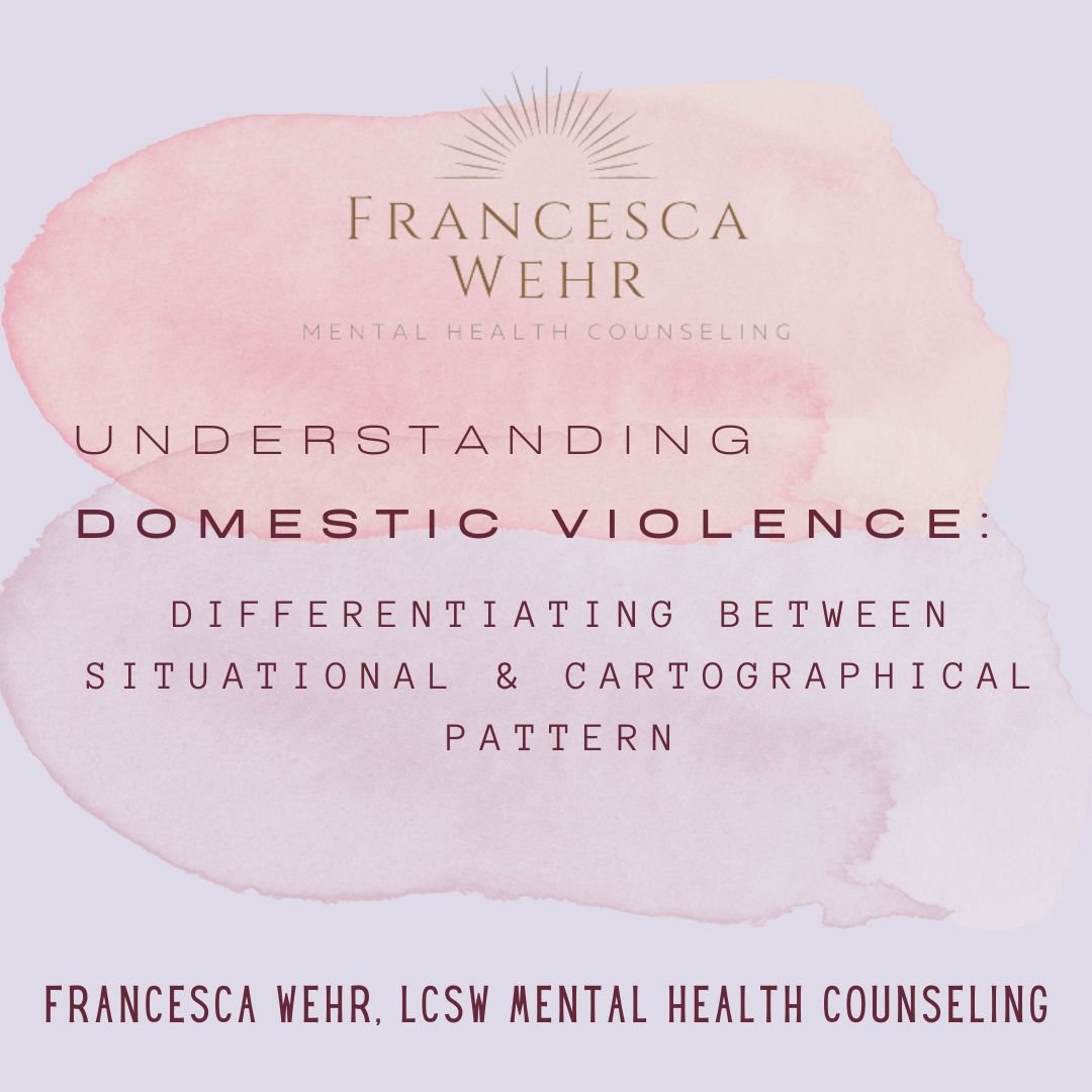 Understanding Domestic Violence: Differentiating Between Situational and Cartographical Pattern