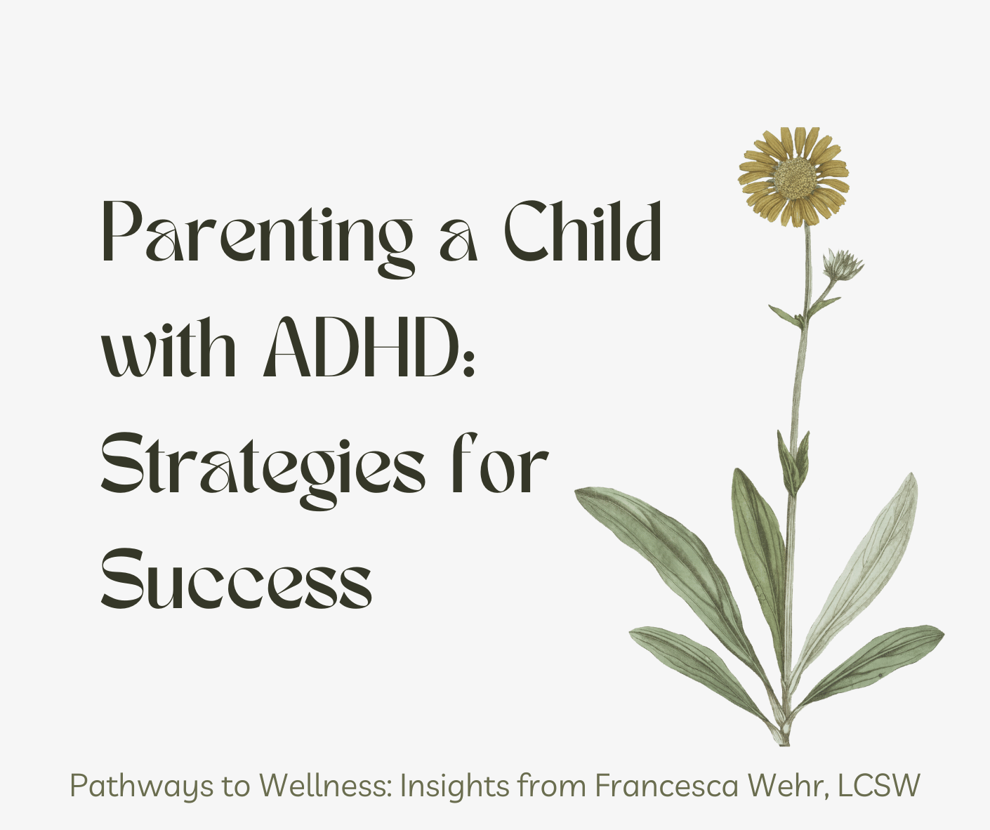 Parenting a Child with ADHD: Strategies for Success