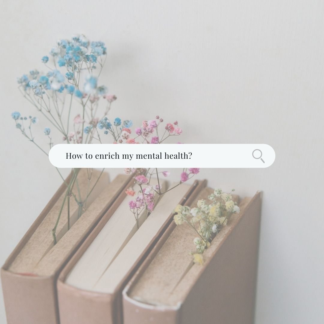 🧠 How can I enrich my mental health?
It&rsquo;s a question worth revisiting&mdash;often.
Mental health enrichment isn&rsquo;t about perfection, it&rsquo;s about intention. 

Start small:
✨ Check in with your needs
🗣️ Express your emotions without j