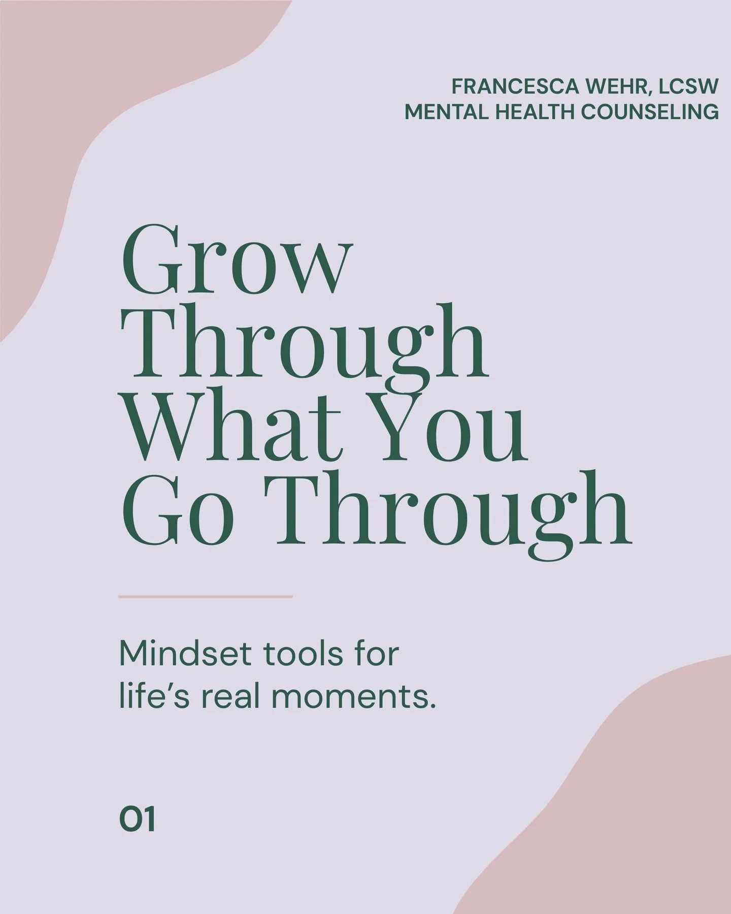 Growth doesn't usually look like a breakthrough moment. More often, it looks like getting through an ordinary Tuesday when everything in you wanted to give up.

Difficult seasons don't ask permission before they change you. But what they leave behind