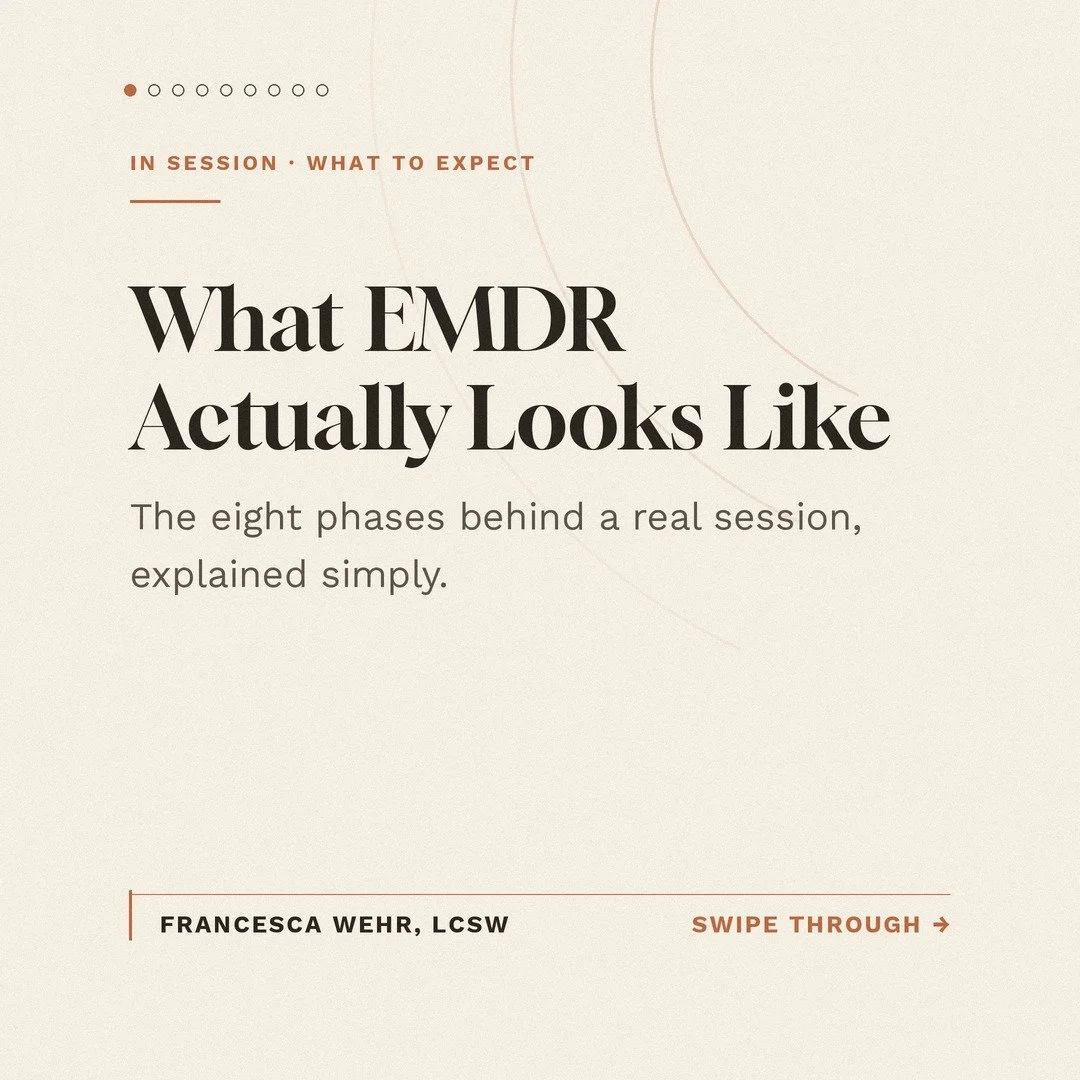 A lot of people picture EMDR as something mysterious, maybe even a little strange. Eye movements as therapy? How does that actually help?

Here's the thing: EMDR is one of the most researched treatments we have for trauma. It's not about narrating ev