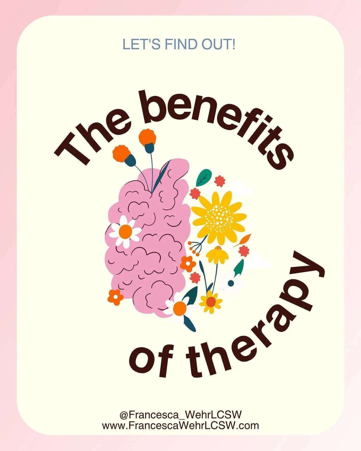 Therapy isn't one thing. It's having a place where you feel safe enough to actually show up as you are. It's saying a fear out loud so it stops running the show quietly in the background. It's more clarity, more order in the chaos, and a deeper under
