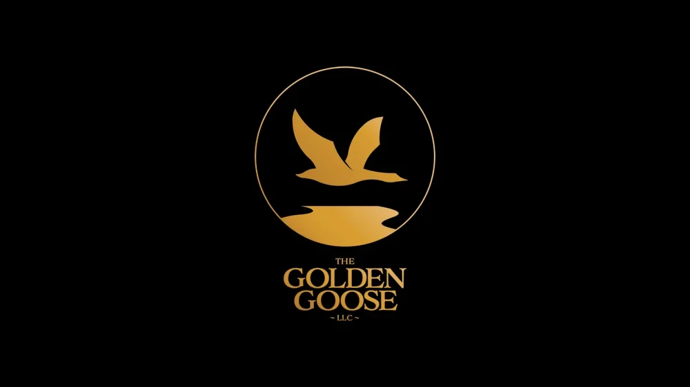 The Golden Goose, alternate logo with greater detail, by Ryan Marx, graphic designer.