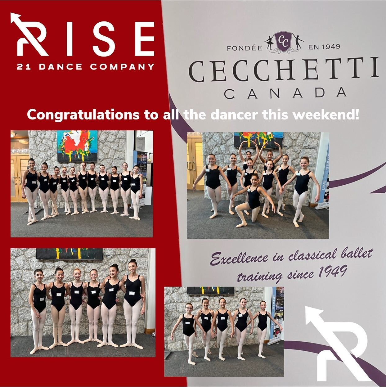 Congrats to all our Ballet dancers for a wonderful weekend @cecchetticanada workshops. Thank you to our entire Ballet faculty for all their efforts in preparing the dancers. #ballet #dancer #workshops #convention #exams #pointe #tutu #community #danc