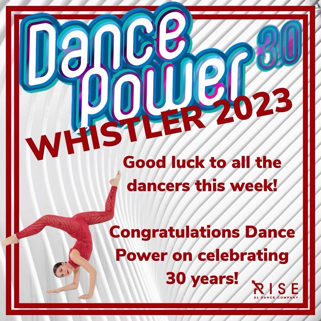 Safe travels to all our dance fams heading to Whistler !!! See you there @dancepowercompetition xo 📸 @gtfx_vancity #whistlerweekend #greatmems #letsgo #rise21 #compseason