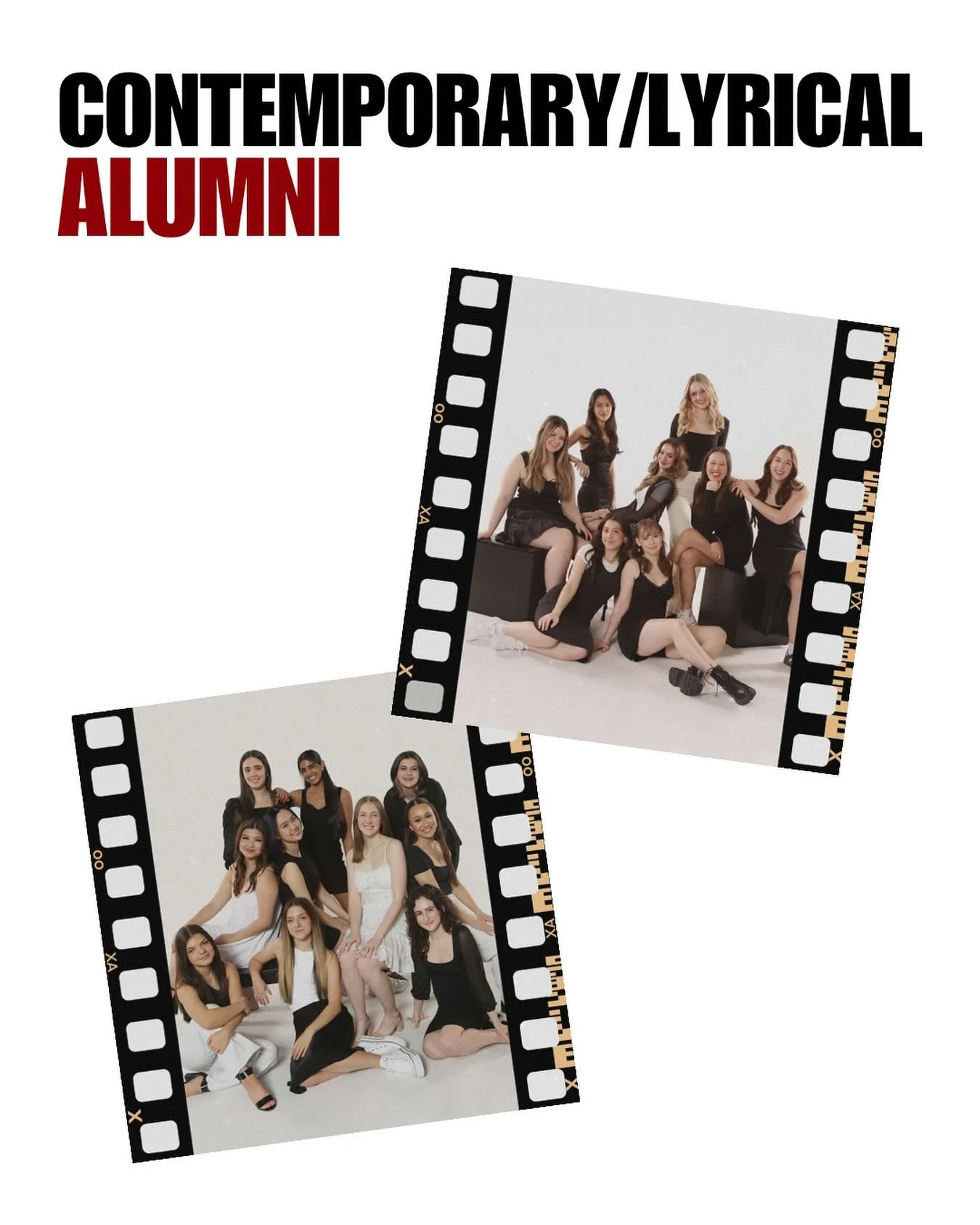 CALLING ALL ALUMNI! Miss Breanna is holding a 4 week contemporary/lyrical sessional! This is open to all alumni in the community returning to dance or continuing their life long passion. 

Please sign up through the link in our bio 

This sessional w