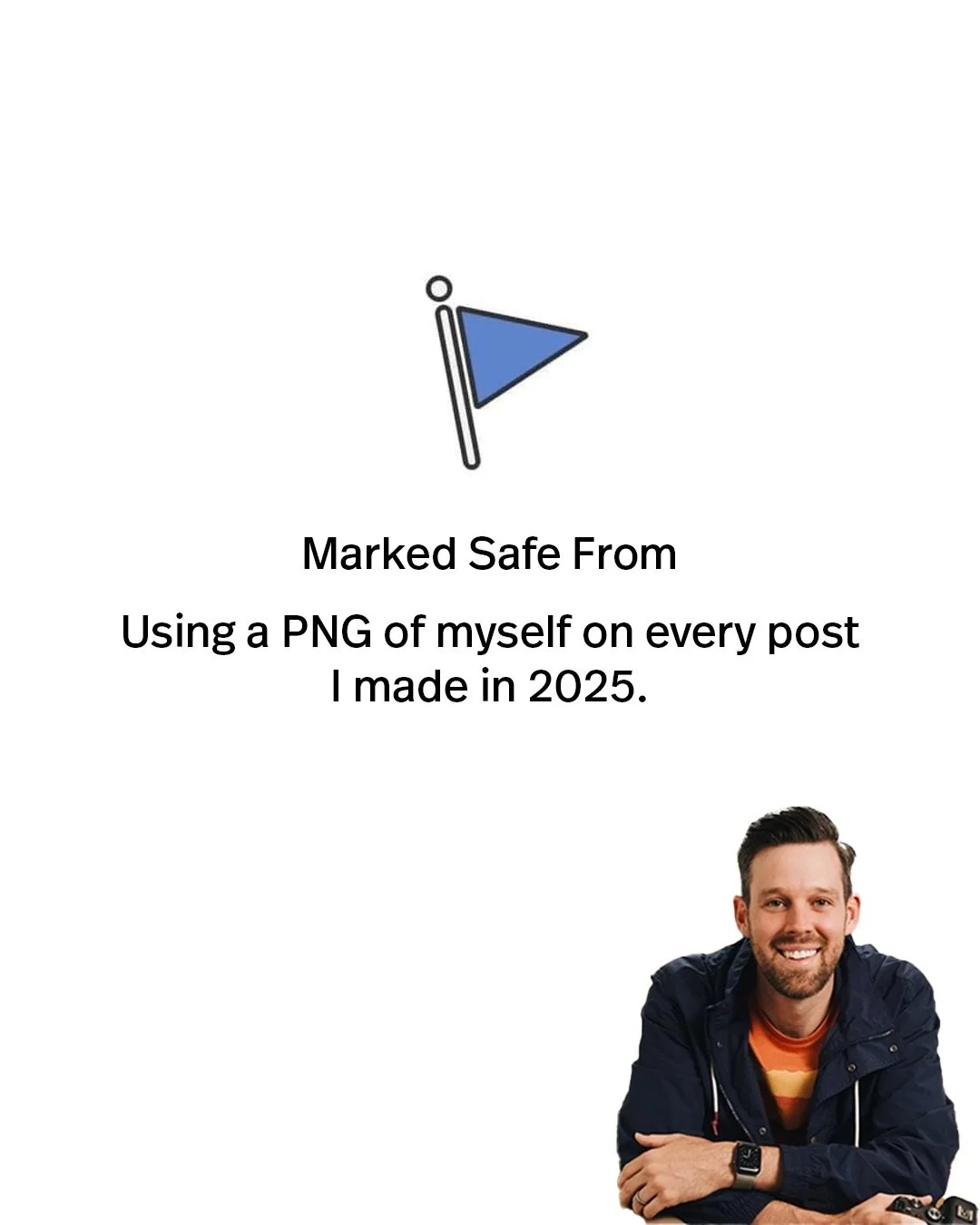 To celebrate 2025, mark yourself safe ✅

What else would you add to this list???