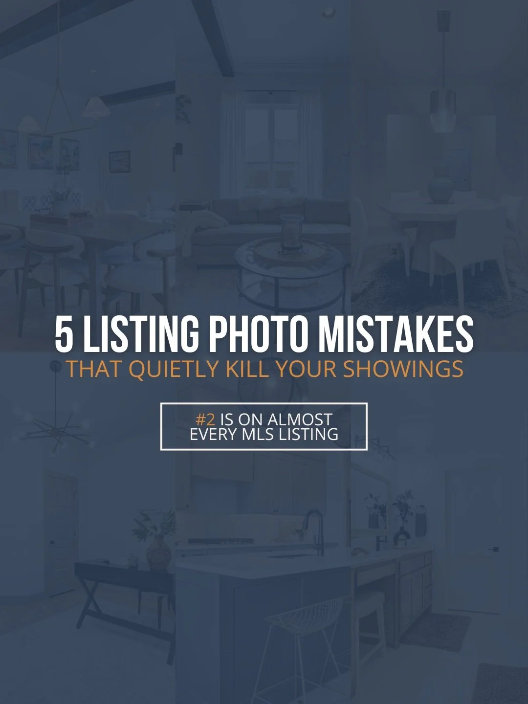 Your listing photos do a lot more than just make a property look good, they influence first impressions, buyer interest, and whether someone decides to schedule a showing in the first place! Small mistakes can have a bigger impact than most people re