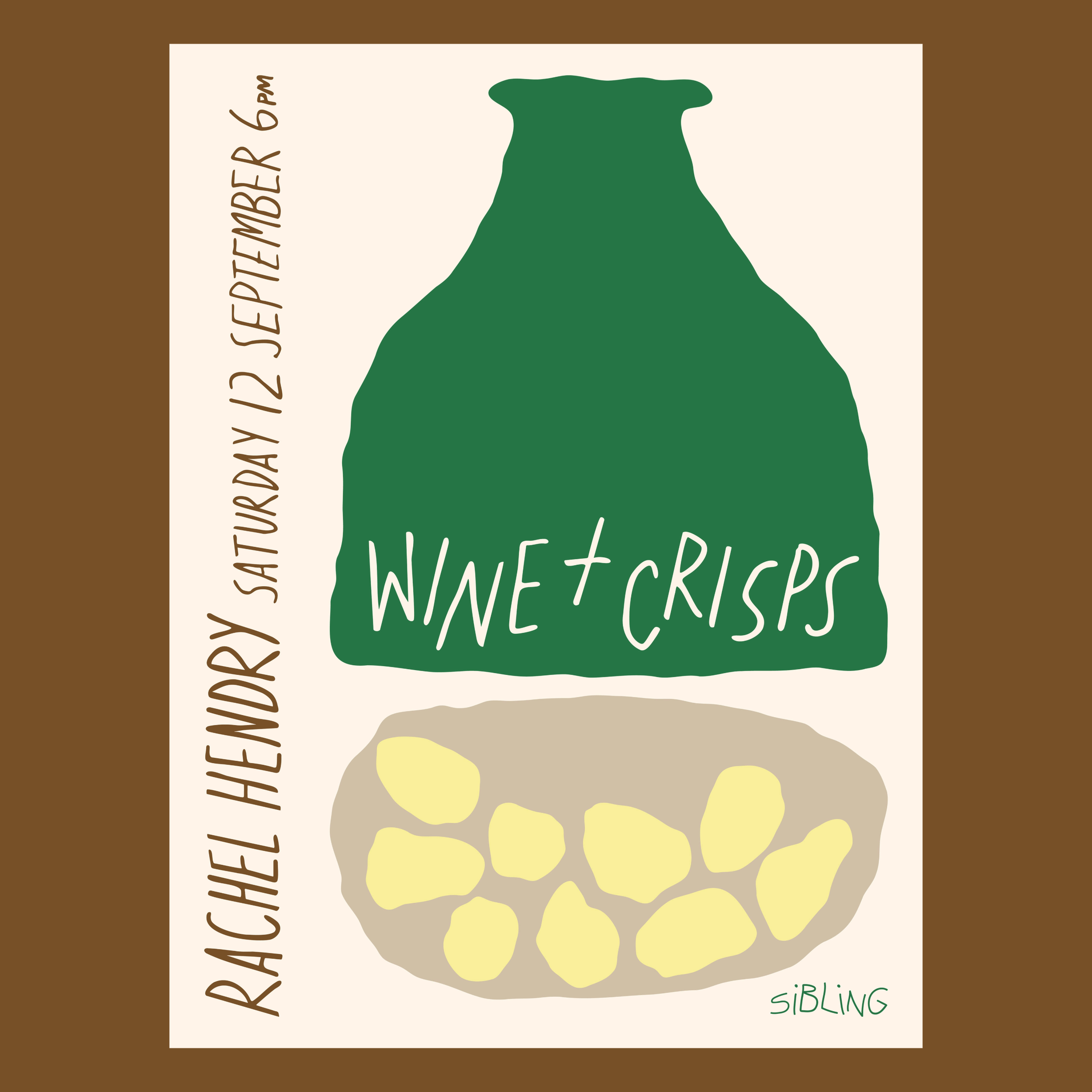 Wine & Crisps with Rachel Hendry
