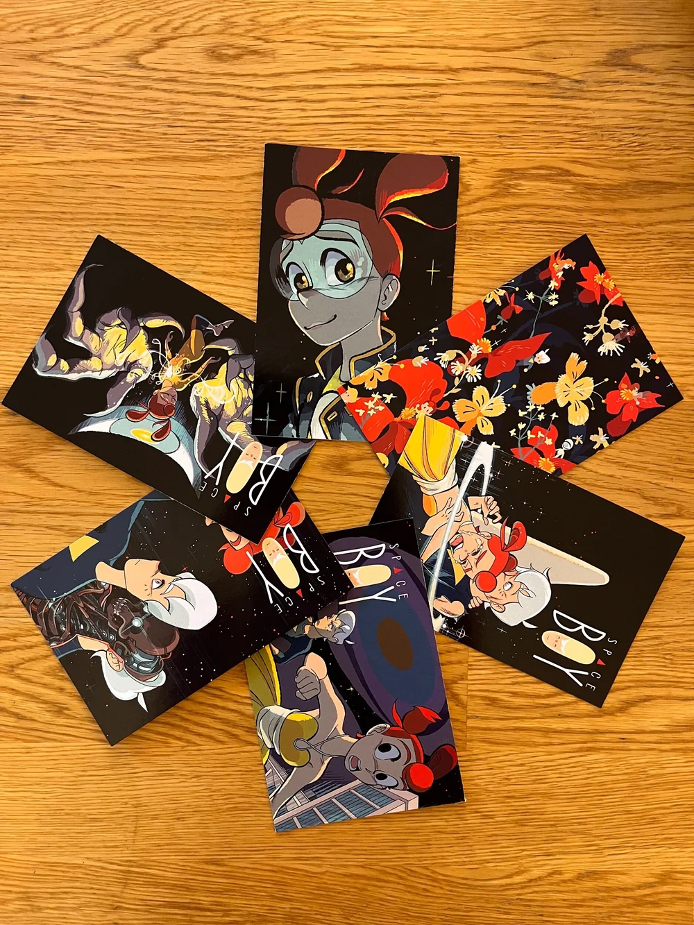 Space Boy Postcard Pack! — Stephen McCranie