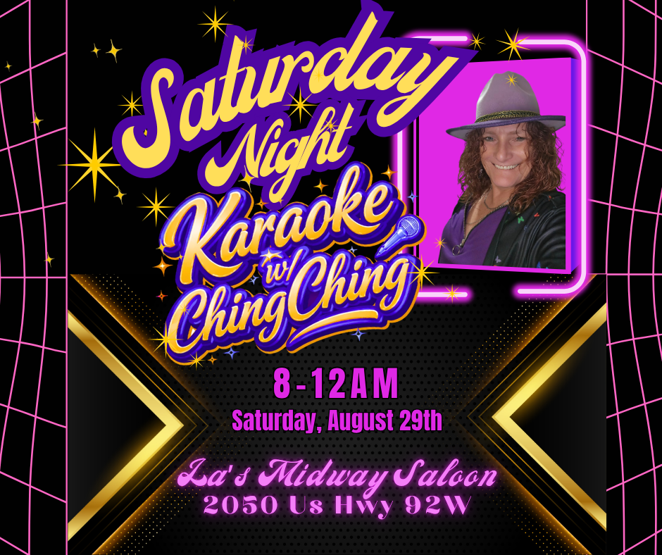 Saturday Night Karaoke w/ChingChing
