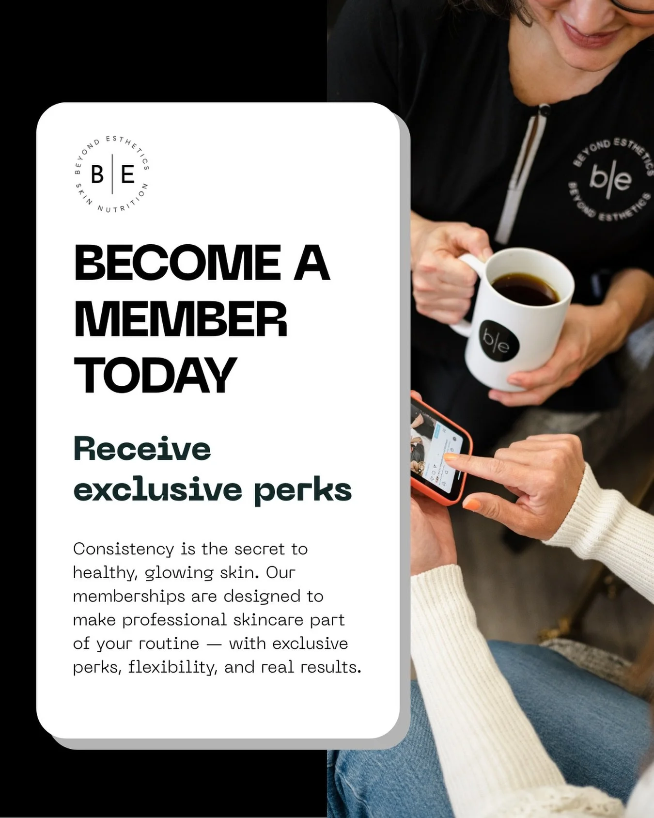 Two memberships. One goal: 
better skin, all year long.

	&bull;Choose the membership that fits your skin goals and lifestyle
	&bull;Enjoy monthly treatments plus exclusive member-only perks
	&bull;Consistency = results (and savings)

Learn more and 