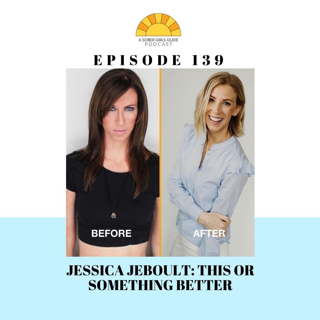 New Podcast Epsiode 🚨⁠
⁠
A Sober Girls Guide founder and creator, Jessica Jeboult,  shares extremely personal stories on how resisting change and not fulfilling your needs and wants leads to breaking your own heart. She discusses the art of letting 