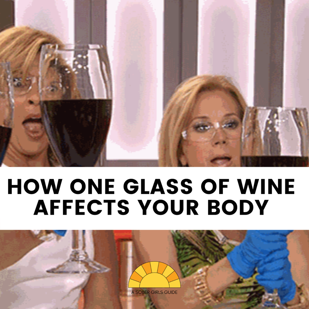 How One Glass Of Wine Affects Your Body — A Sober Girls Guide