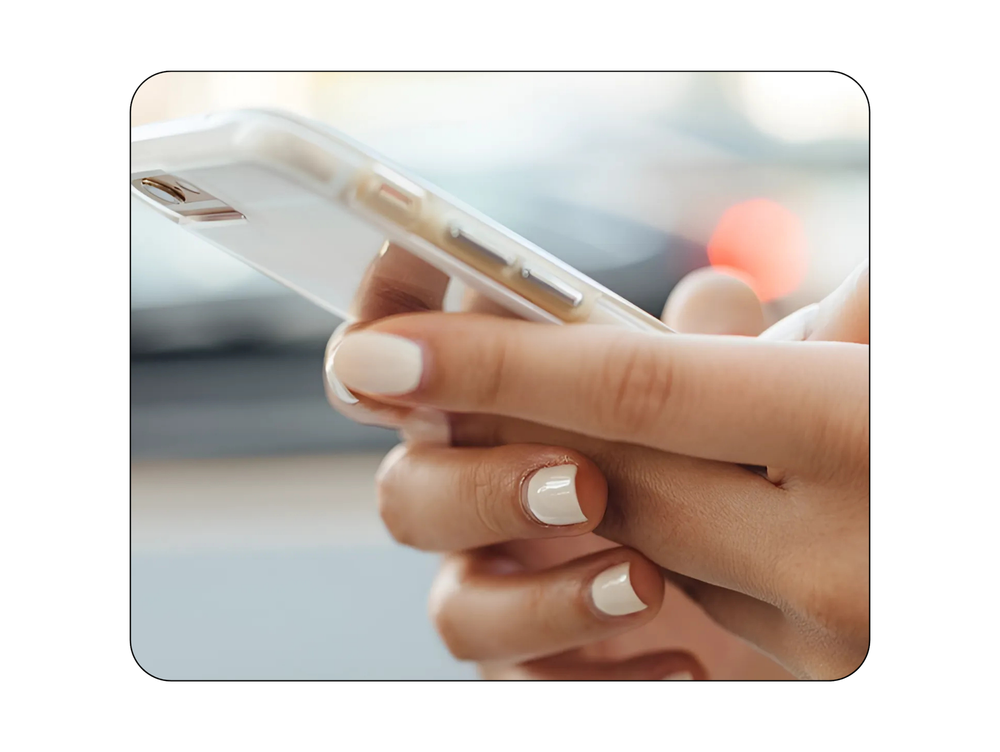 A Sober Girls Guide membership community on a phone