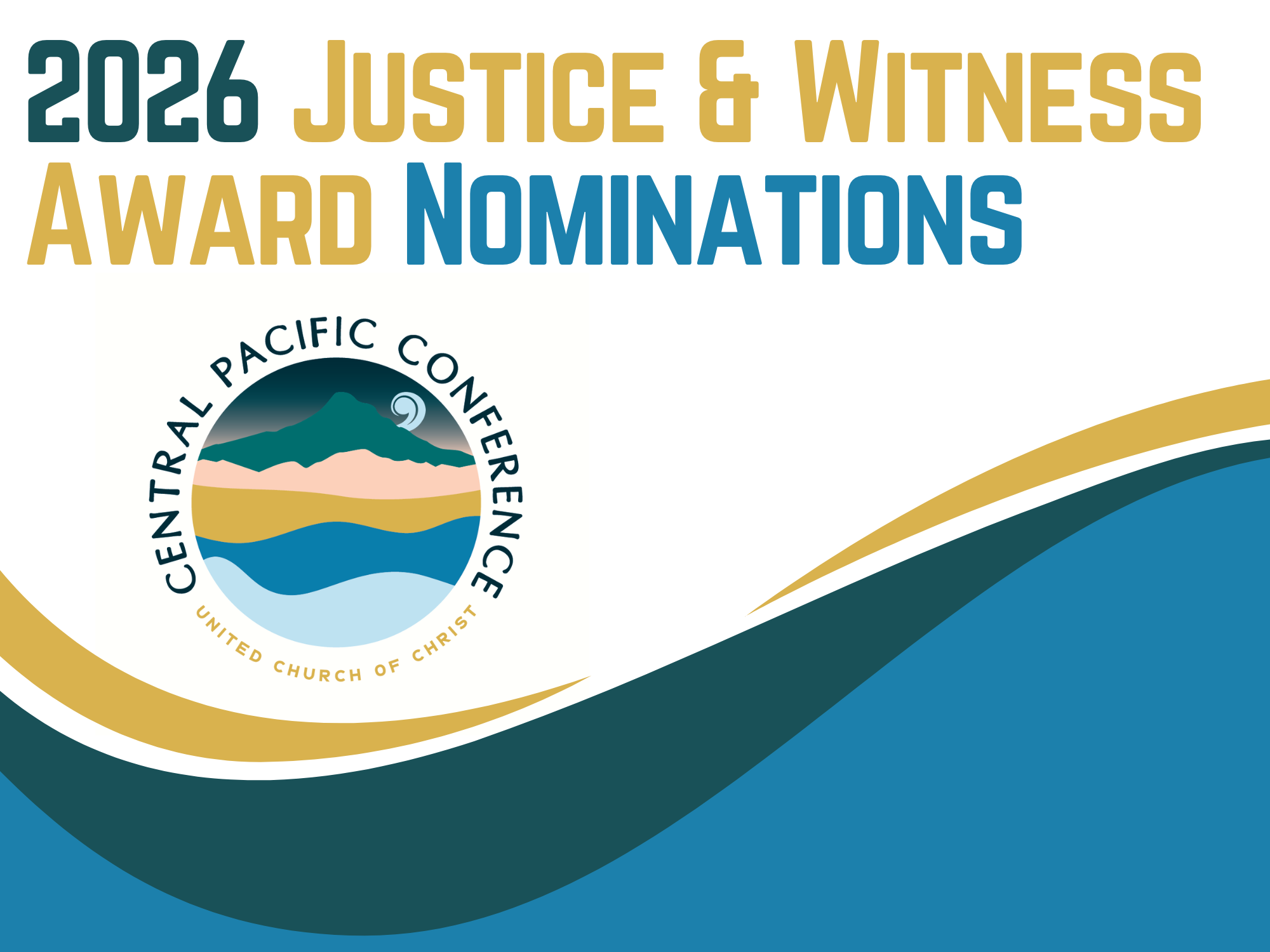 2026 Justice and Witness Award Nominations are Open!