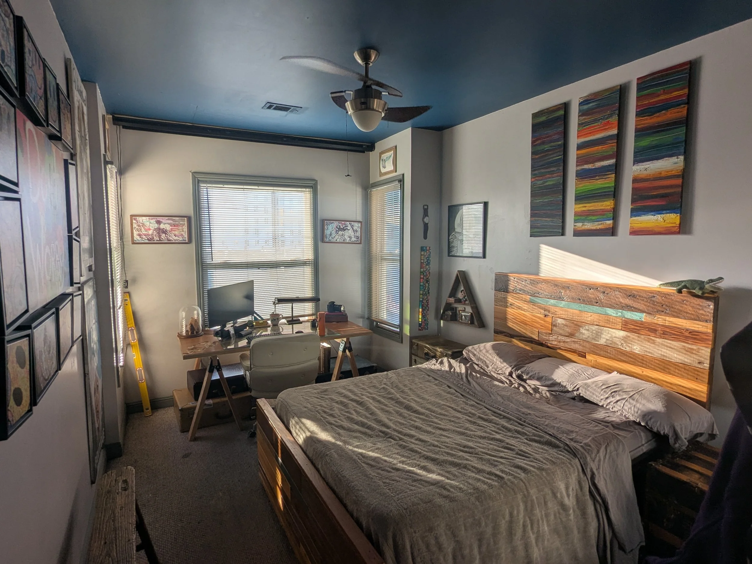 Bedroom from the door