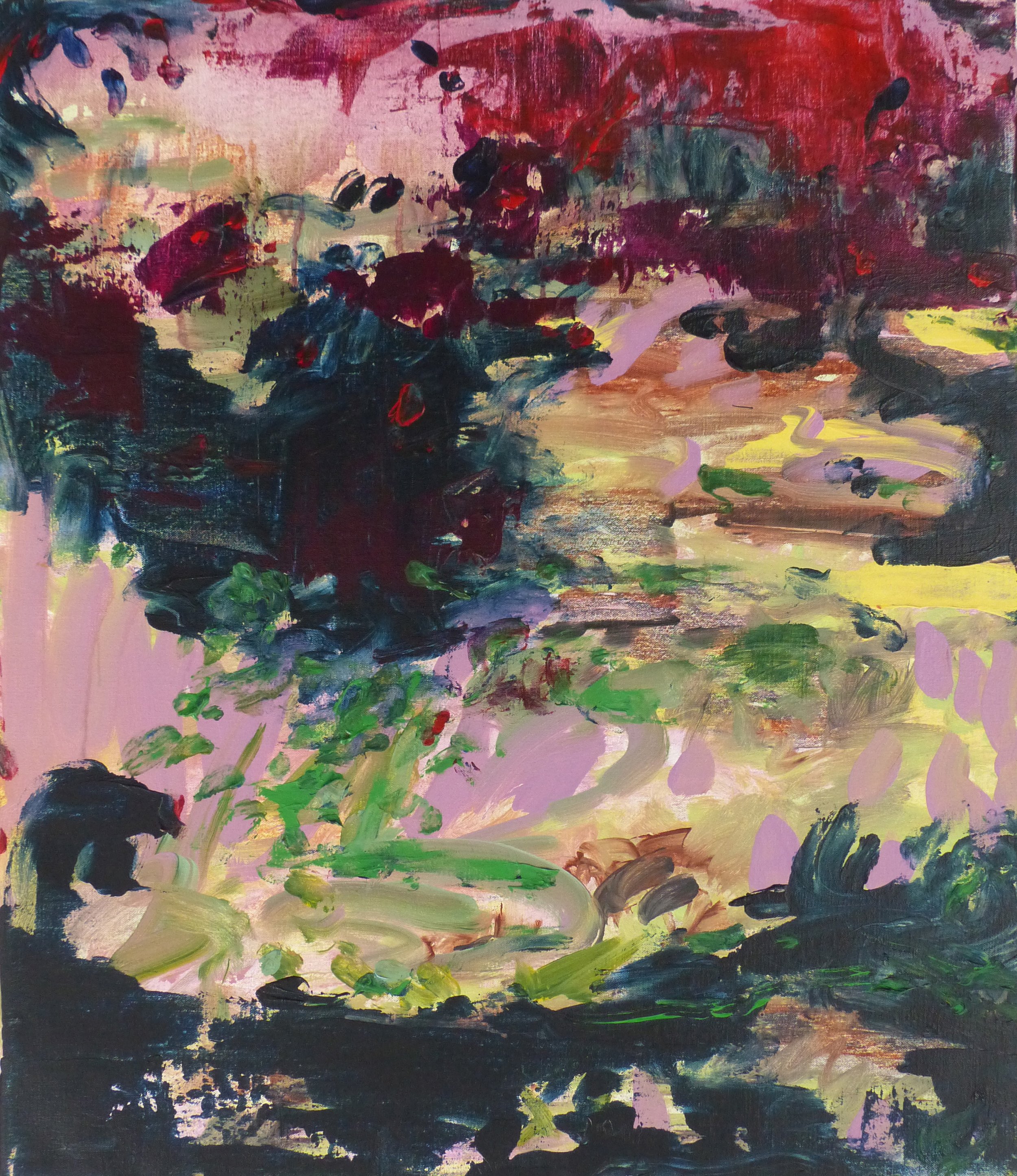 "Summer storm", 70cmx60cm