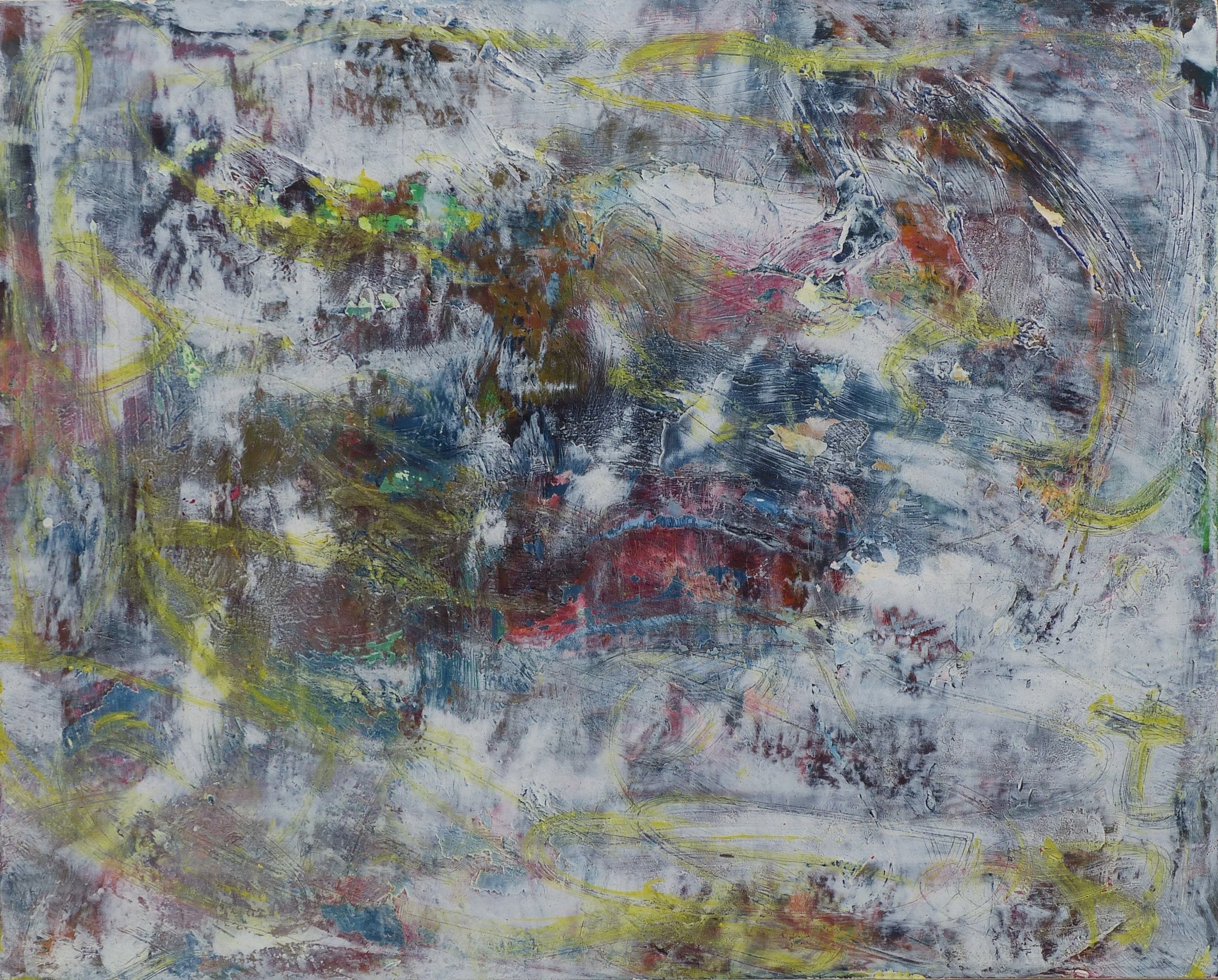 "Snow", 24cmx29cm, oil on panel