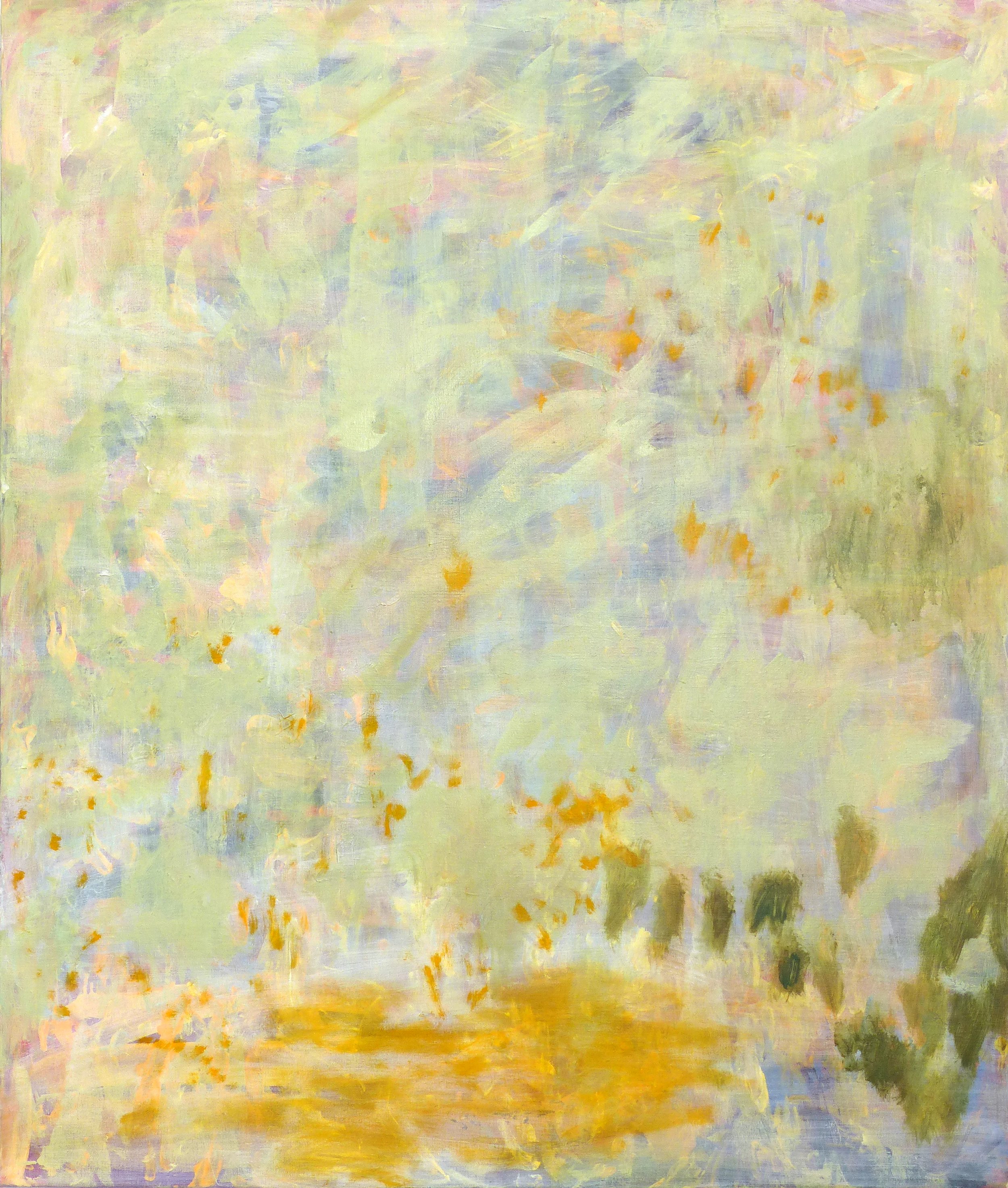 "Small bush in bright light", 114cmx97cm