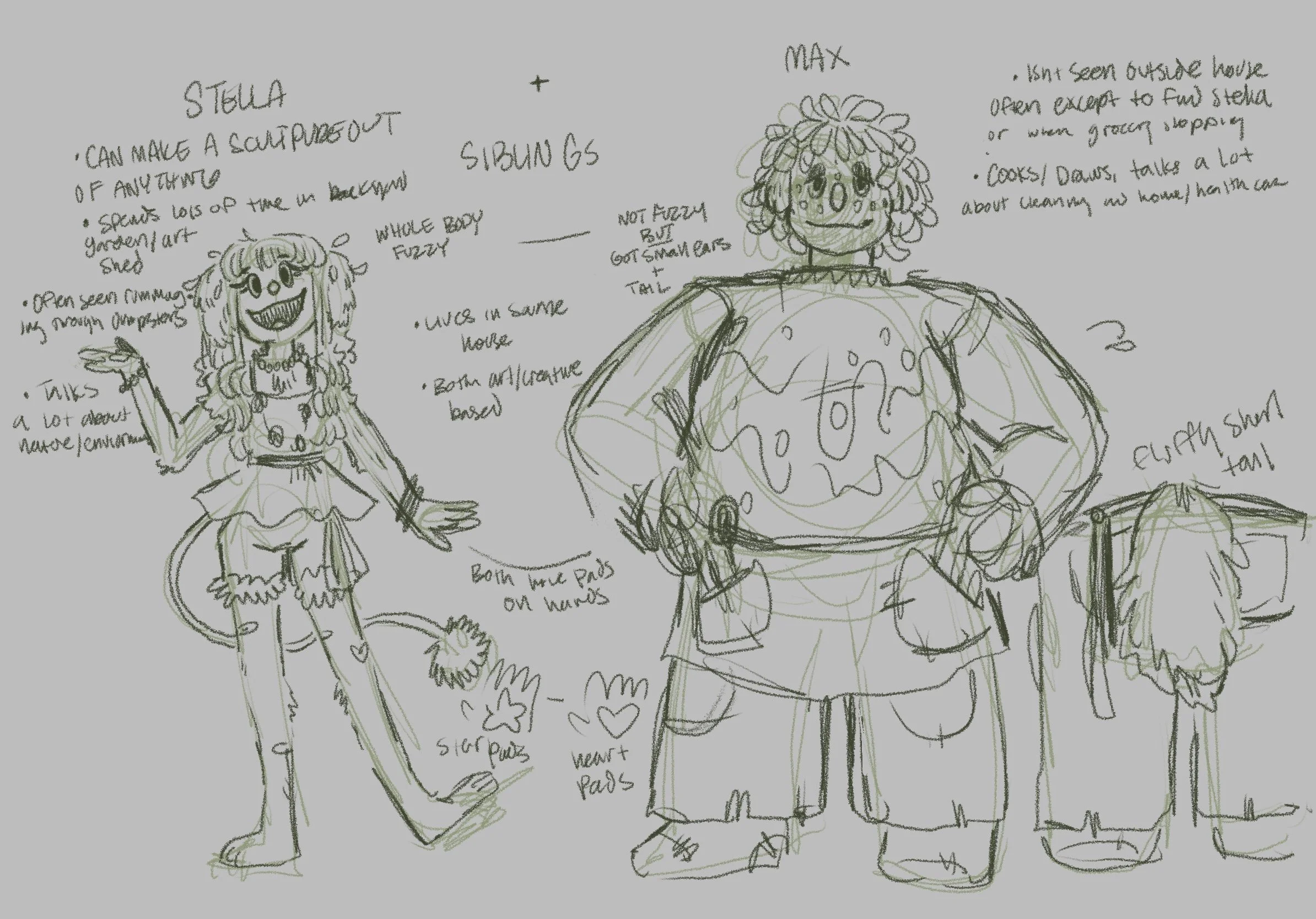 Character Sheets from Henson Muppet Concepts, 2023