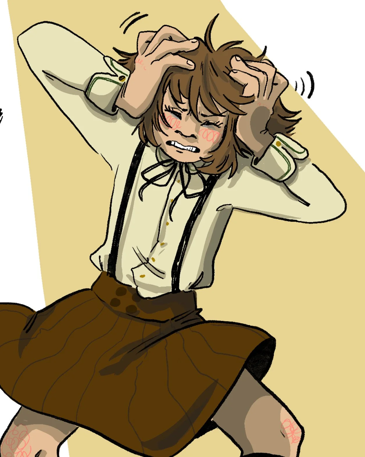 "Chihiro" from Dangan Ronpa, 2023, Digital