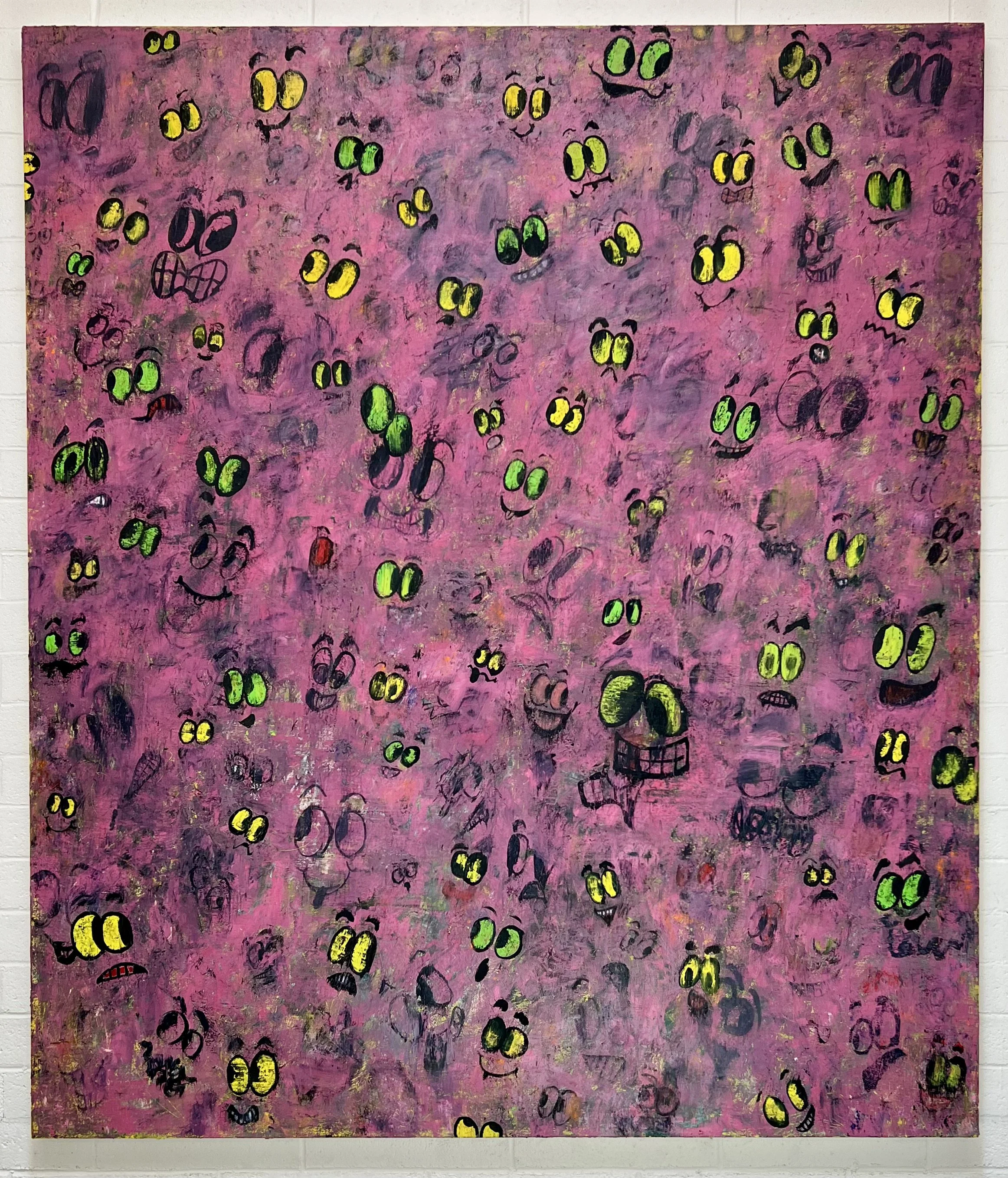  You Looking At Me?  Oil on Canvas  