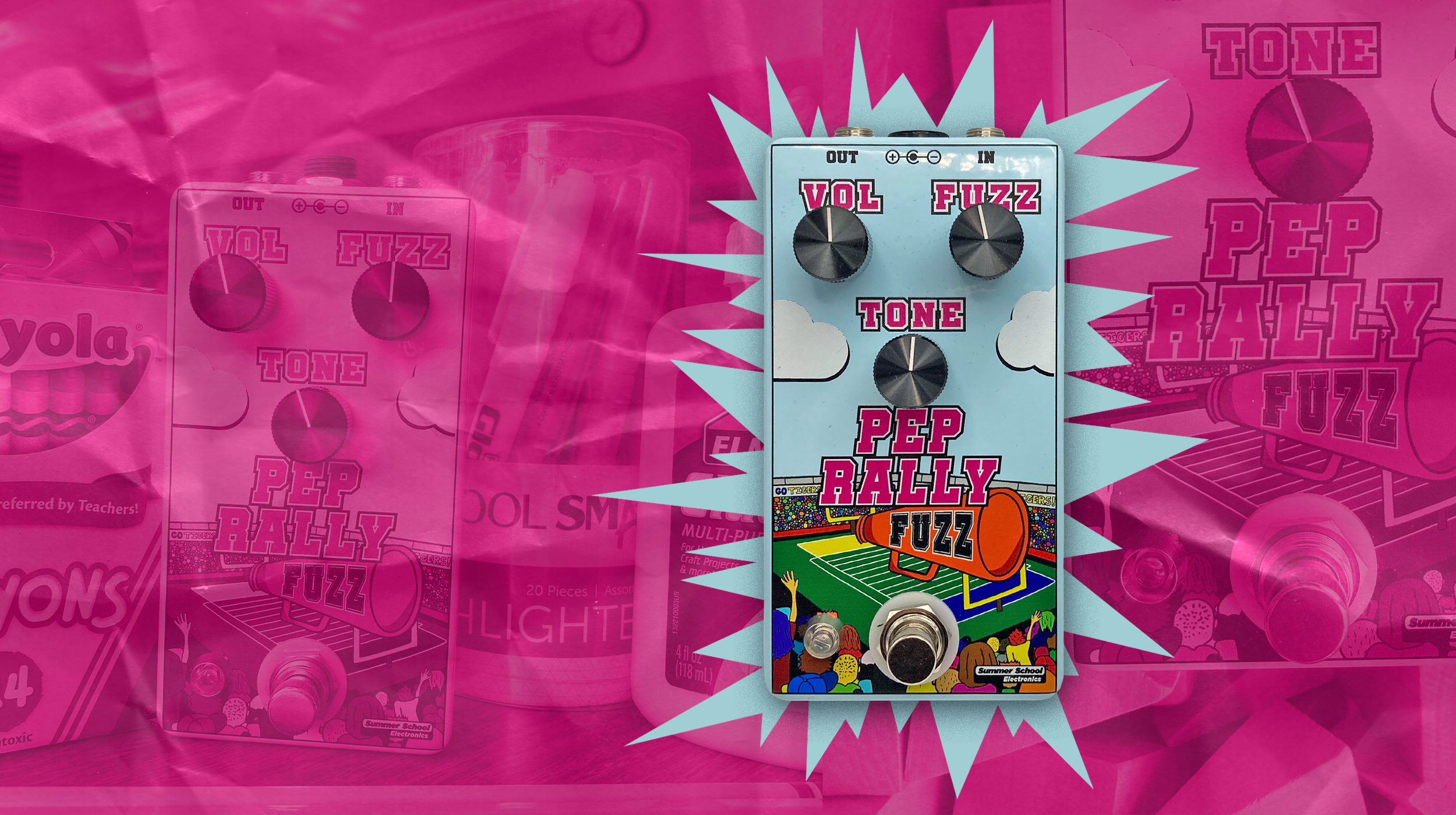 Pep Rally Fuzz — Summer School Electronics
