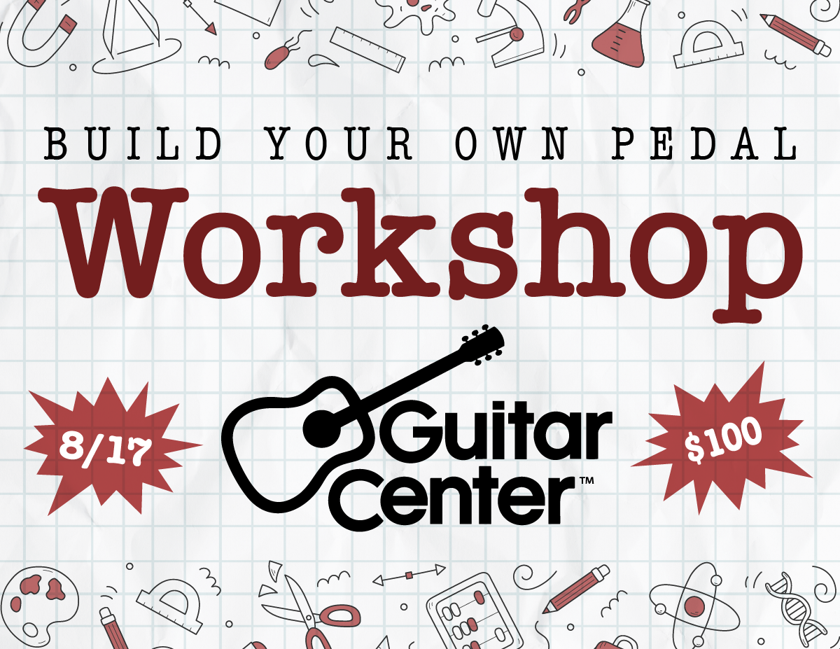 Pedal Building Class- Guitar Center Birmingham, AL