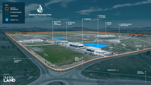 Tamworth Business Park — Hunter Land