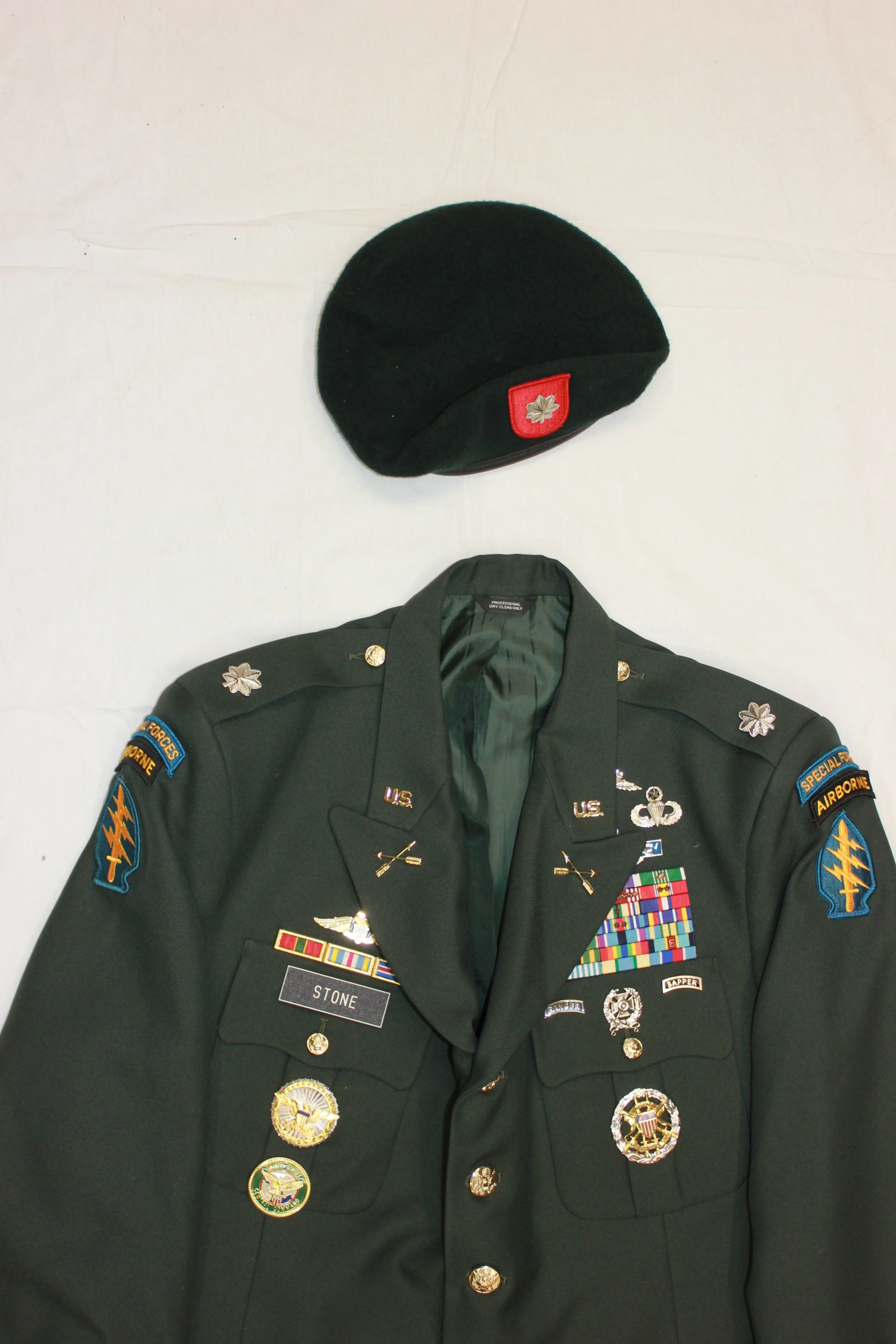 Us Army Special Forces Class A Uniform