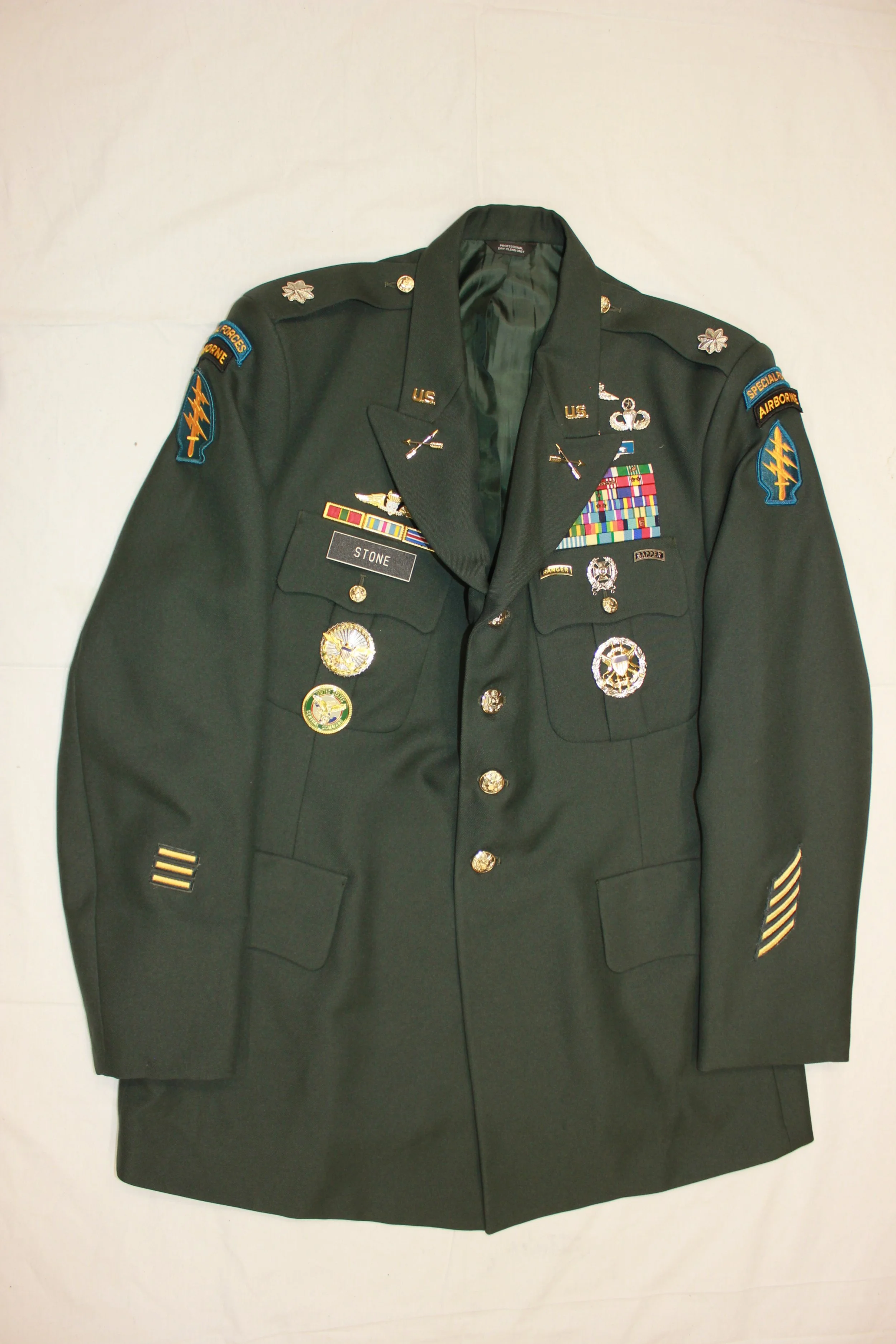Us Army Special Forces Class A Uniform