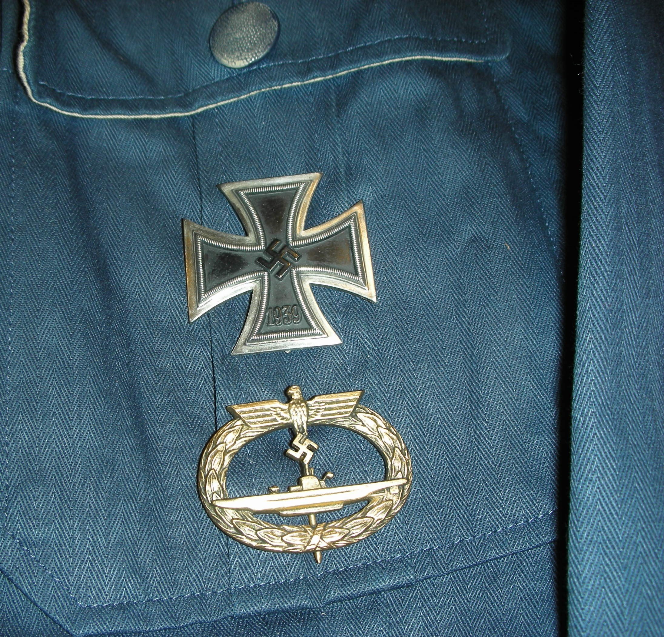 Kriegsmarine .Inf.Btln. Kpt.Lt. ex-U-boot Officer (126).JPG