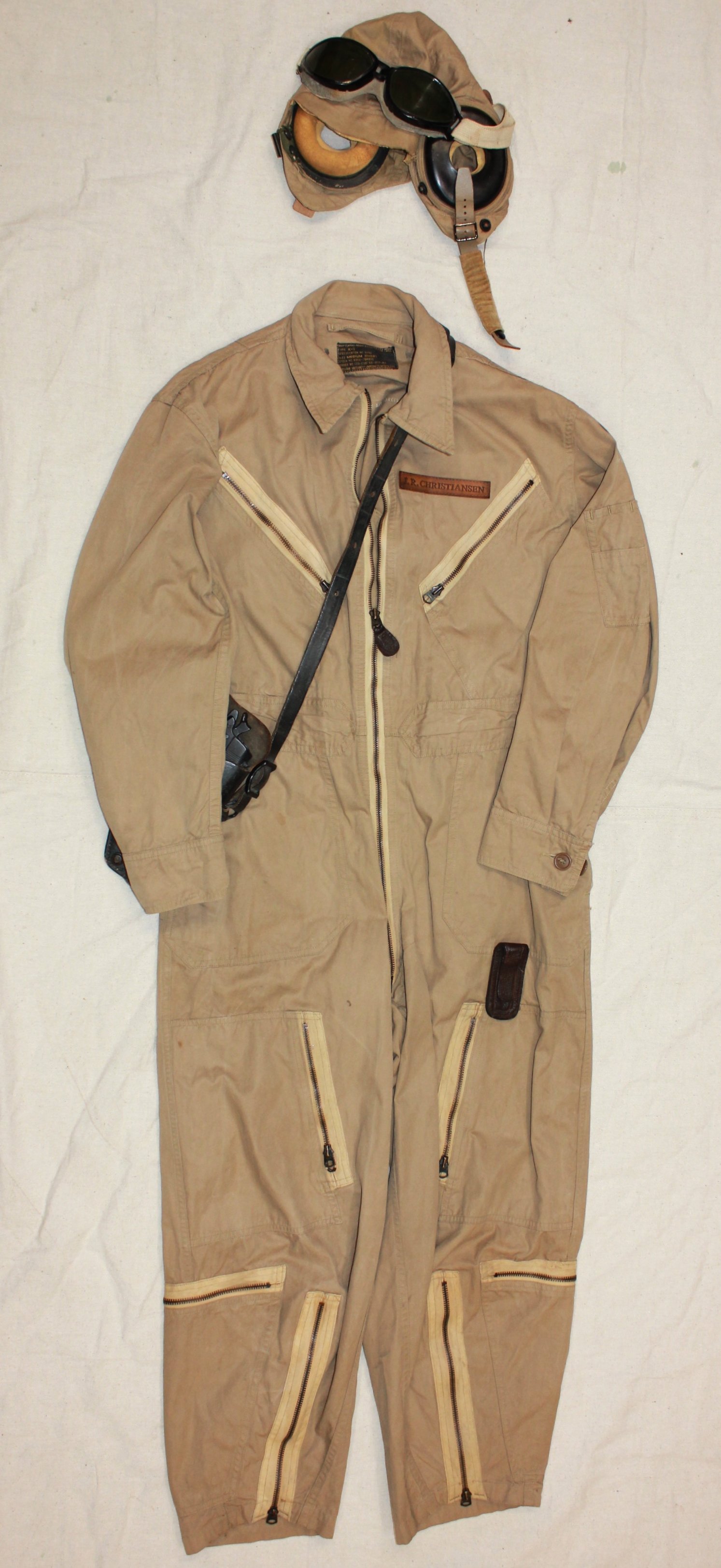AAF Pilot, leight weight-khaki flight suit (1).JPG