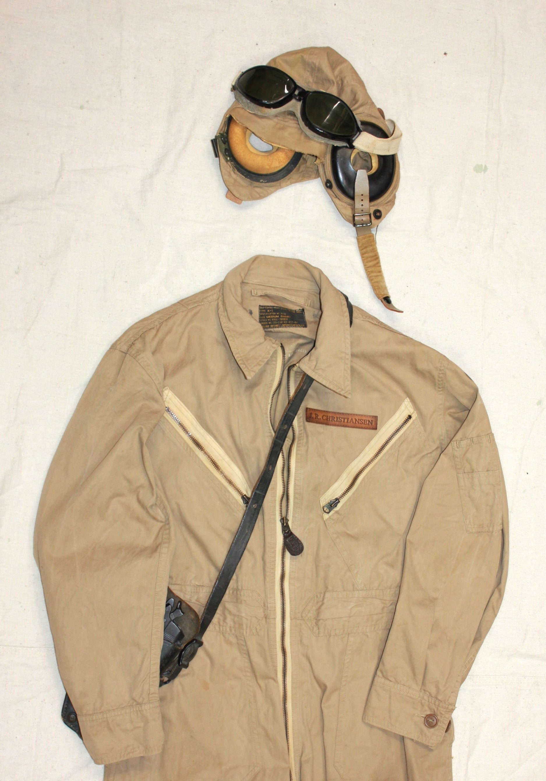 AAF Pilot, leight weight-khaki flight suit (3).JPG