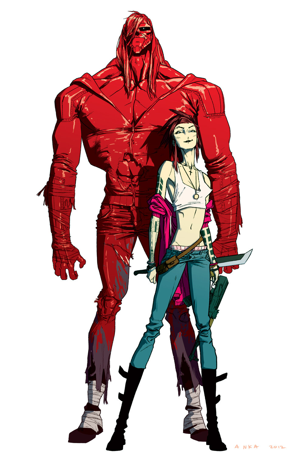 Legend of Luther Strode Pin up